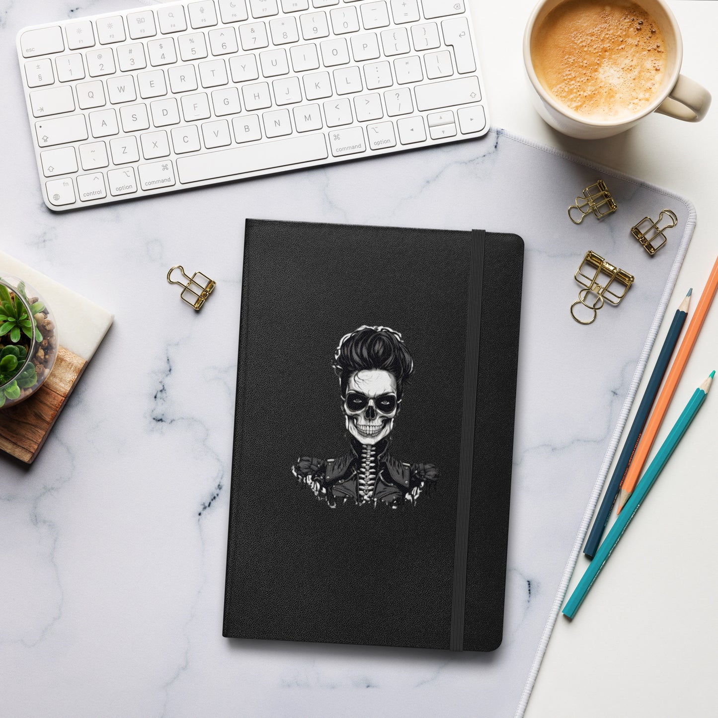SPOOKY TRAMP HARDCOVER BOUND NOTEBOOK