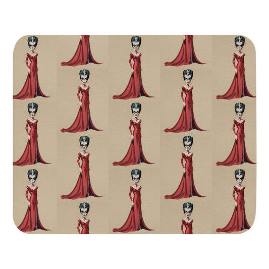 LADY IN RED MOUSE PAD