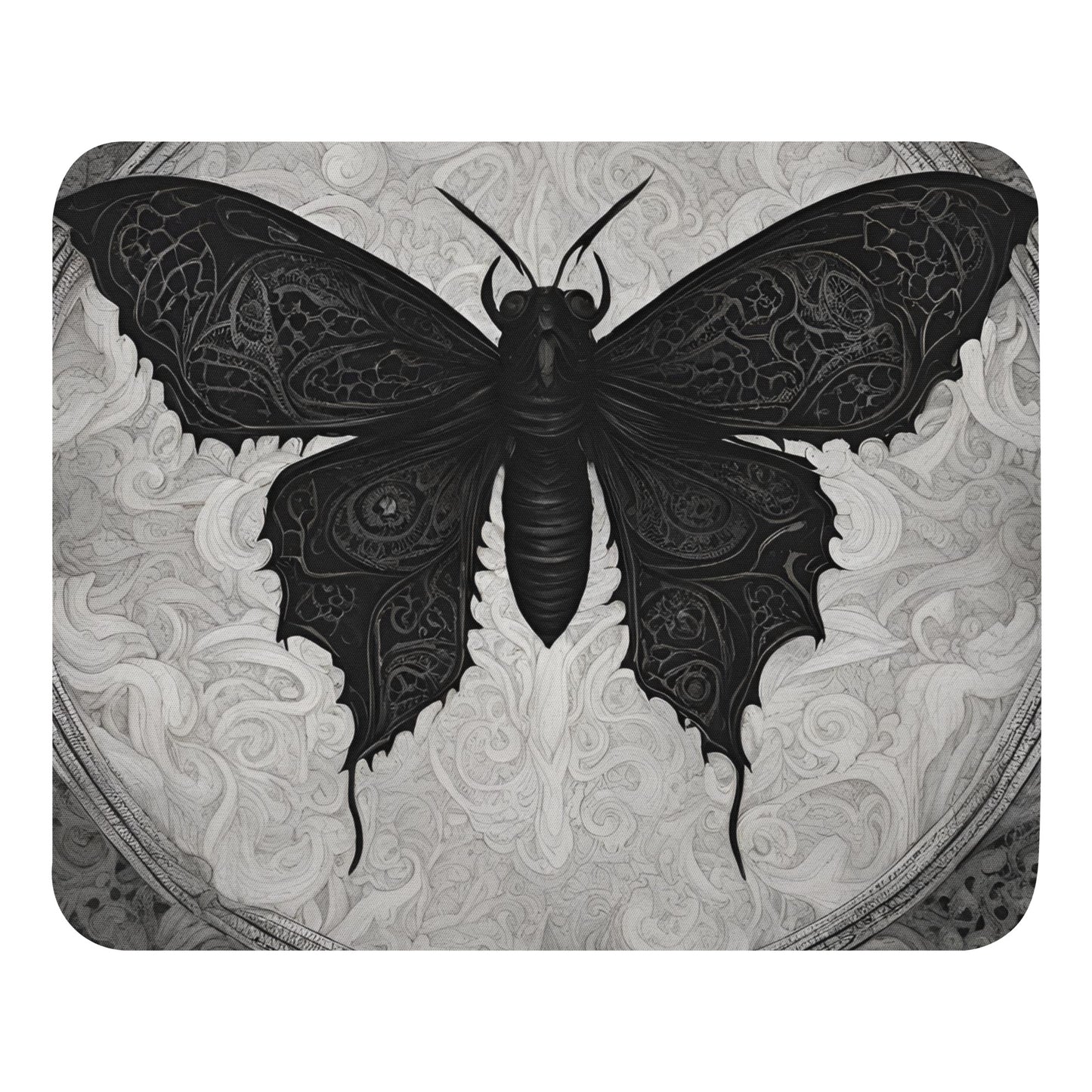 MOTH TO FLAME MOUSE PAD