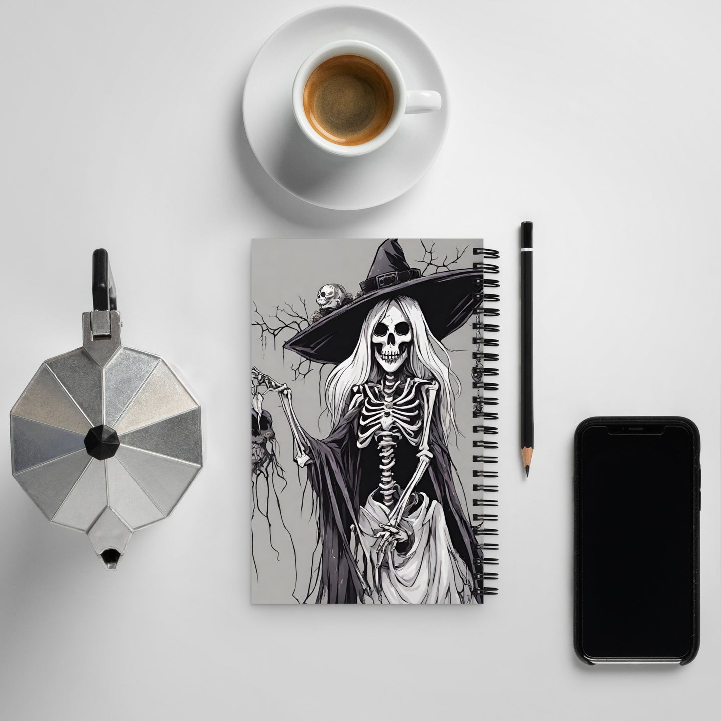 GOTHIC WITH SPIRAL NOTEBOOK
