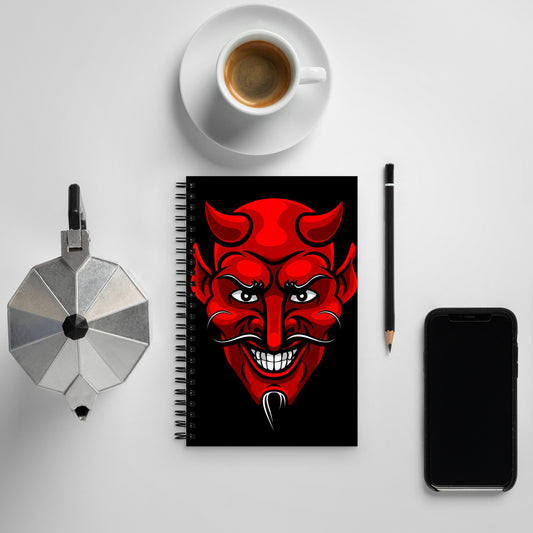 RED DEVIL SPIRAL NOTEBOOK