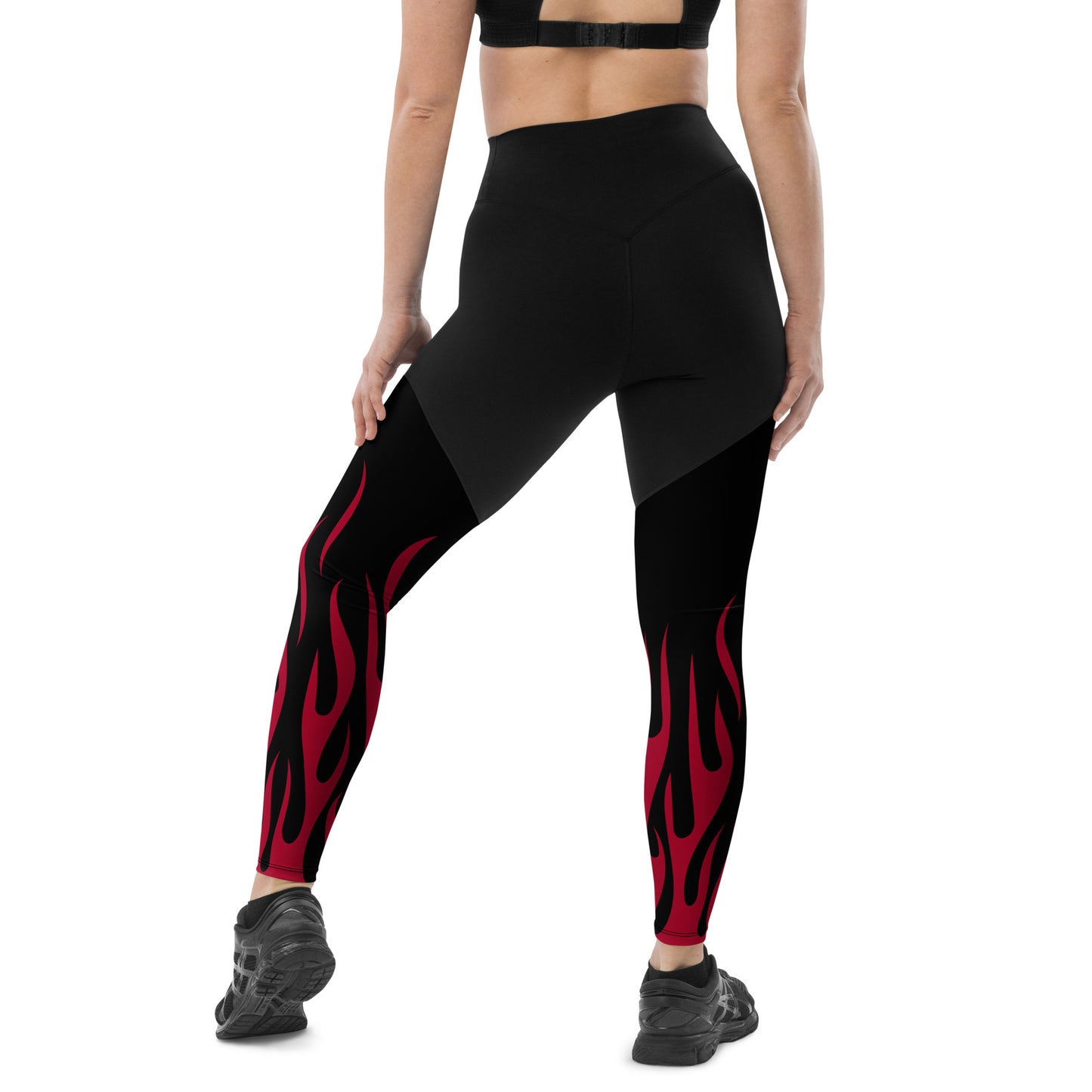 RED FLAME SPORTS LEGGINGS