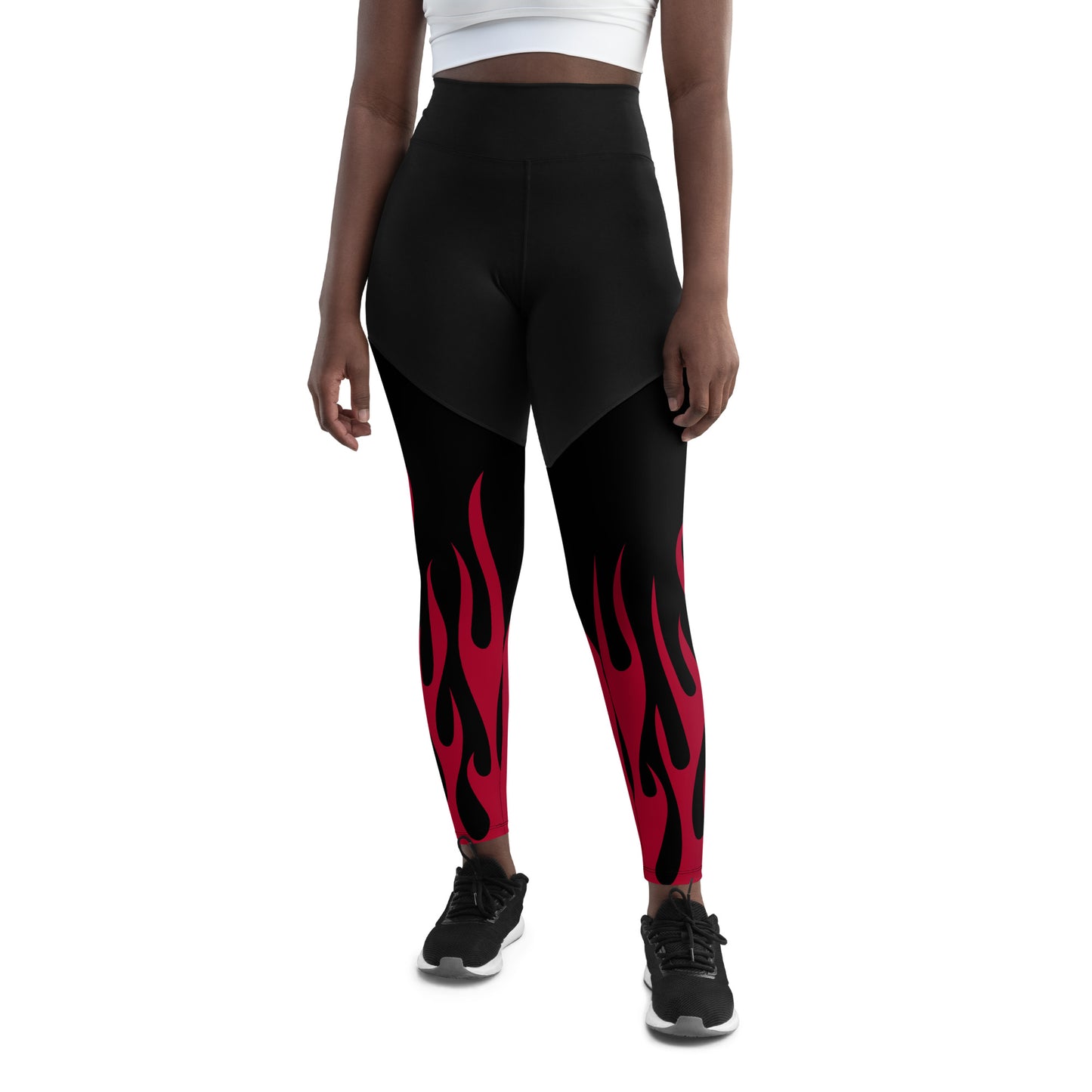 RED FLAME SPORTS LEGGINGS