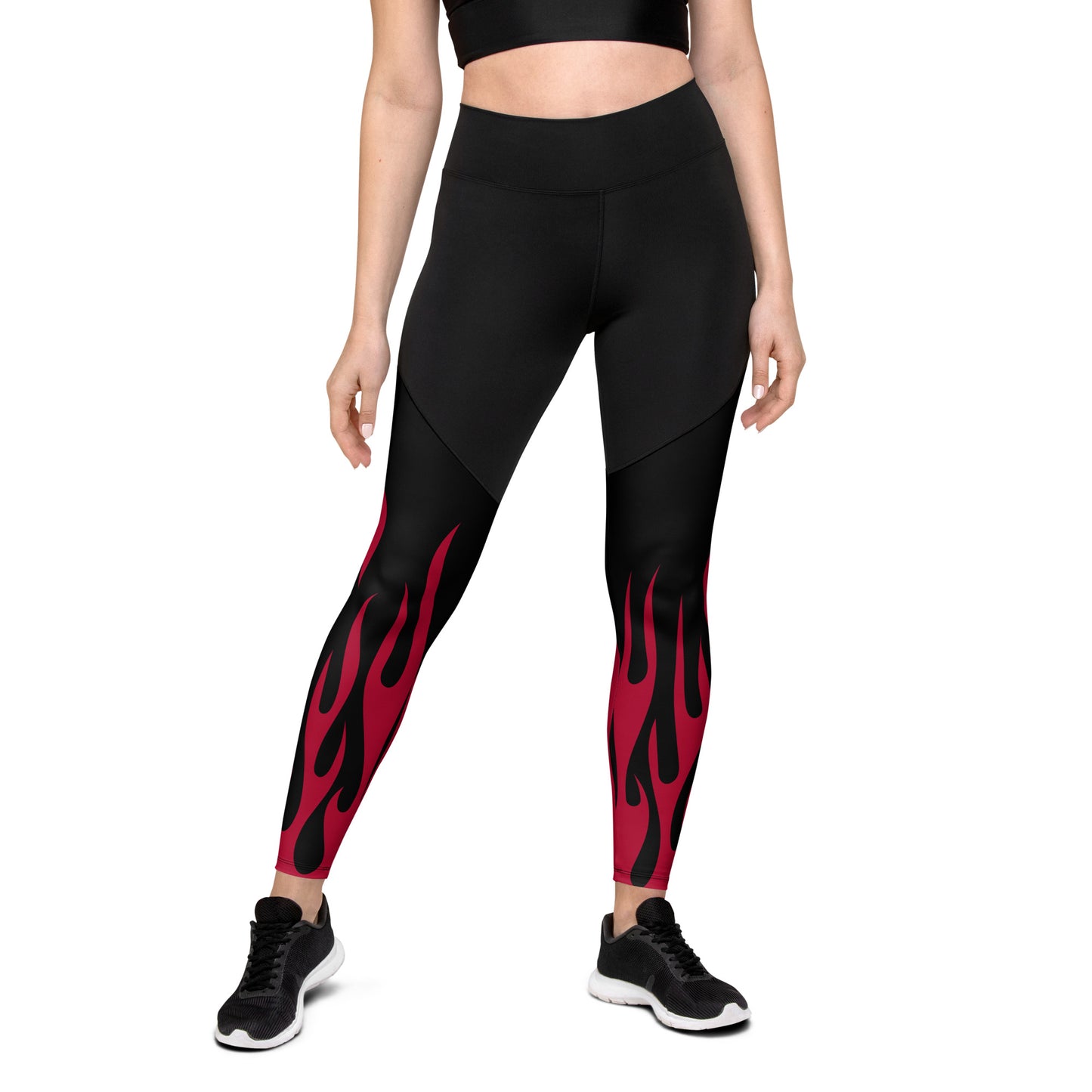 RED FLAME SPORTS LEGGINGS
