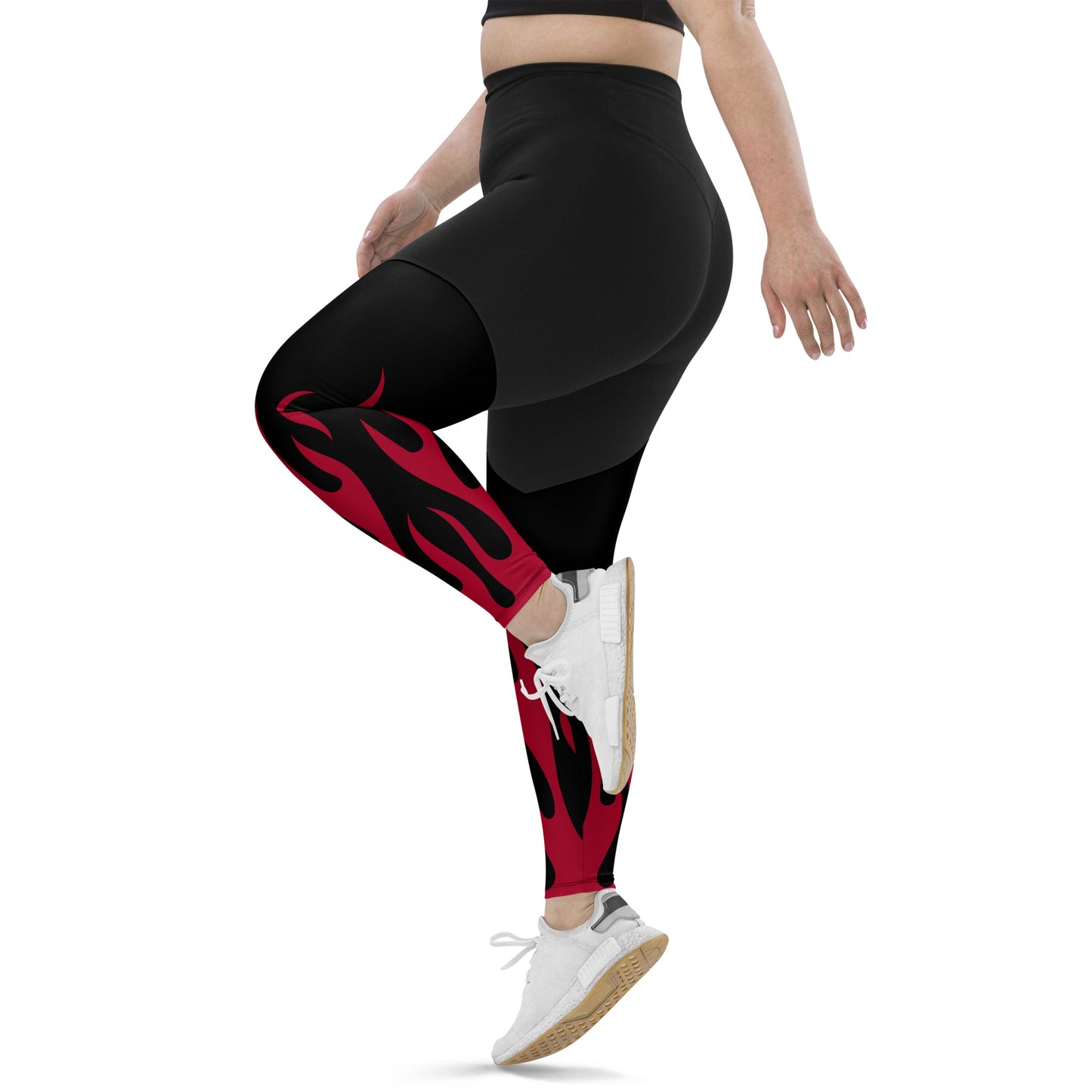 RED FLAME SPORTS LEGGINGS