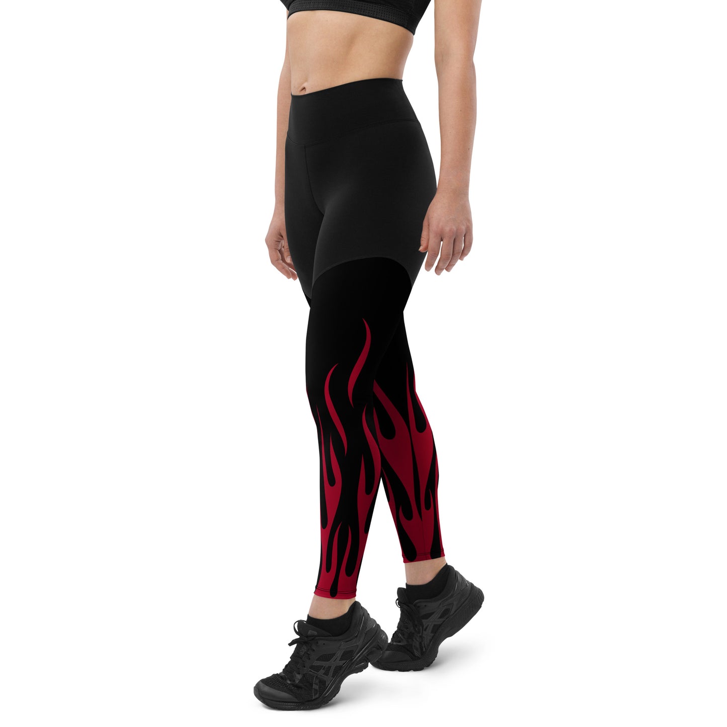 RED FLAME SPORTS LEGGINGS
