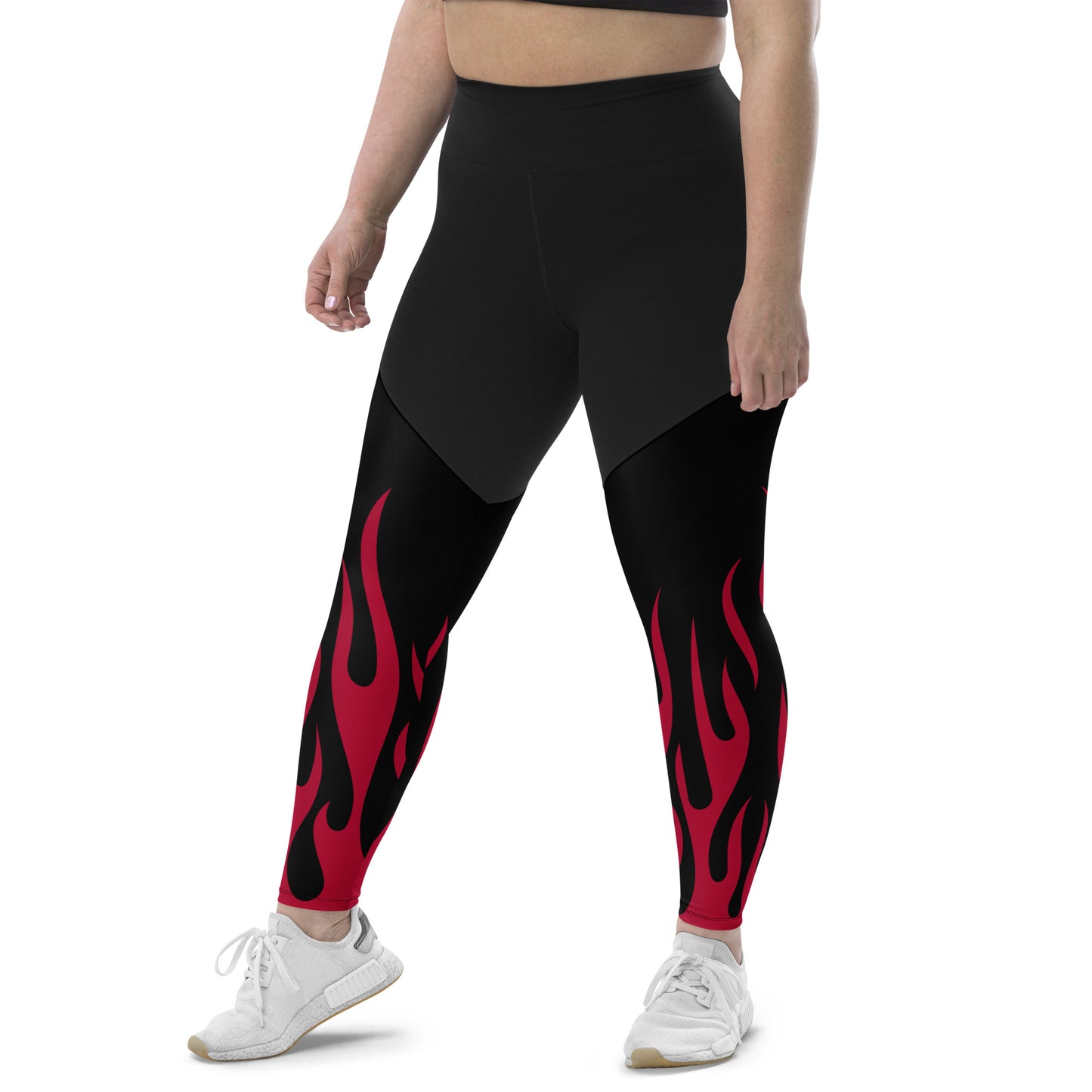RED FLAME SPORTS LEGGINGS