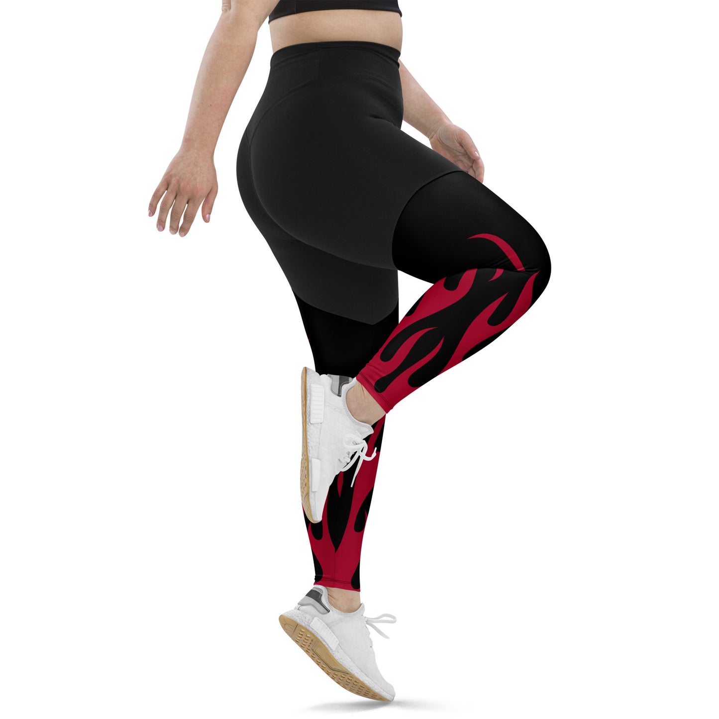 RED FLAME SPORTS LEGGINGS