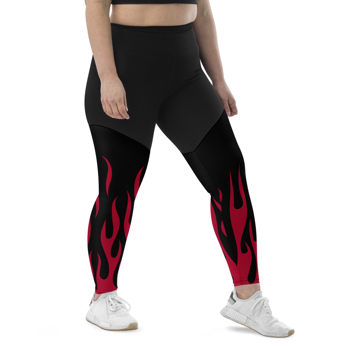 RED FLAME SPORTS LEGGINGS