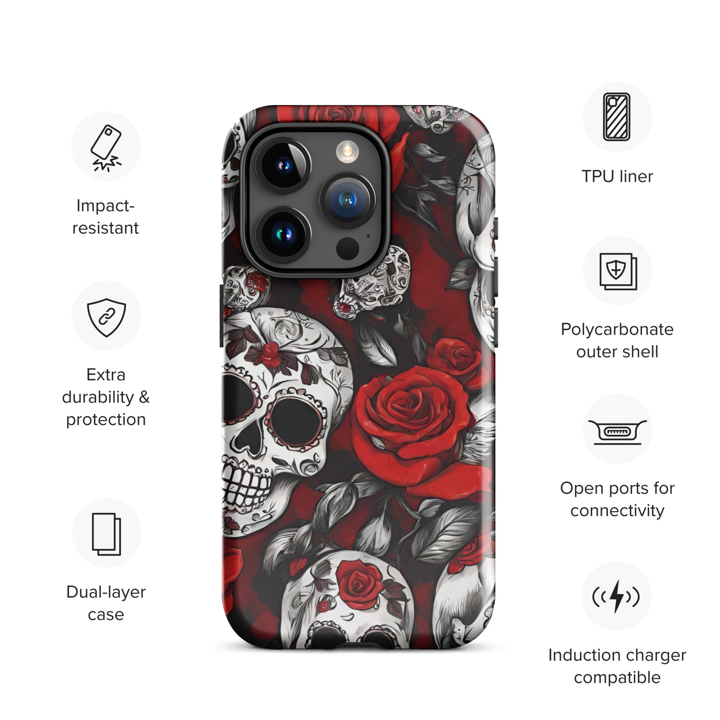 DAY OF THE DEAD TOUGH CASE FOR iPhone®