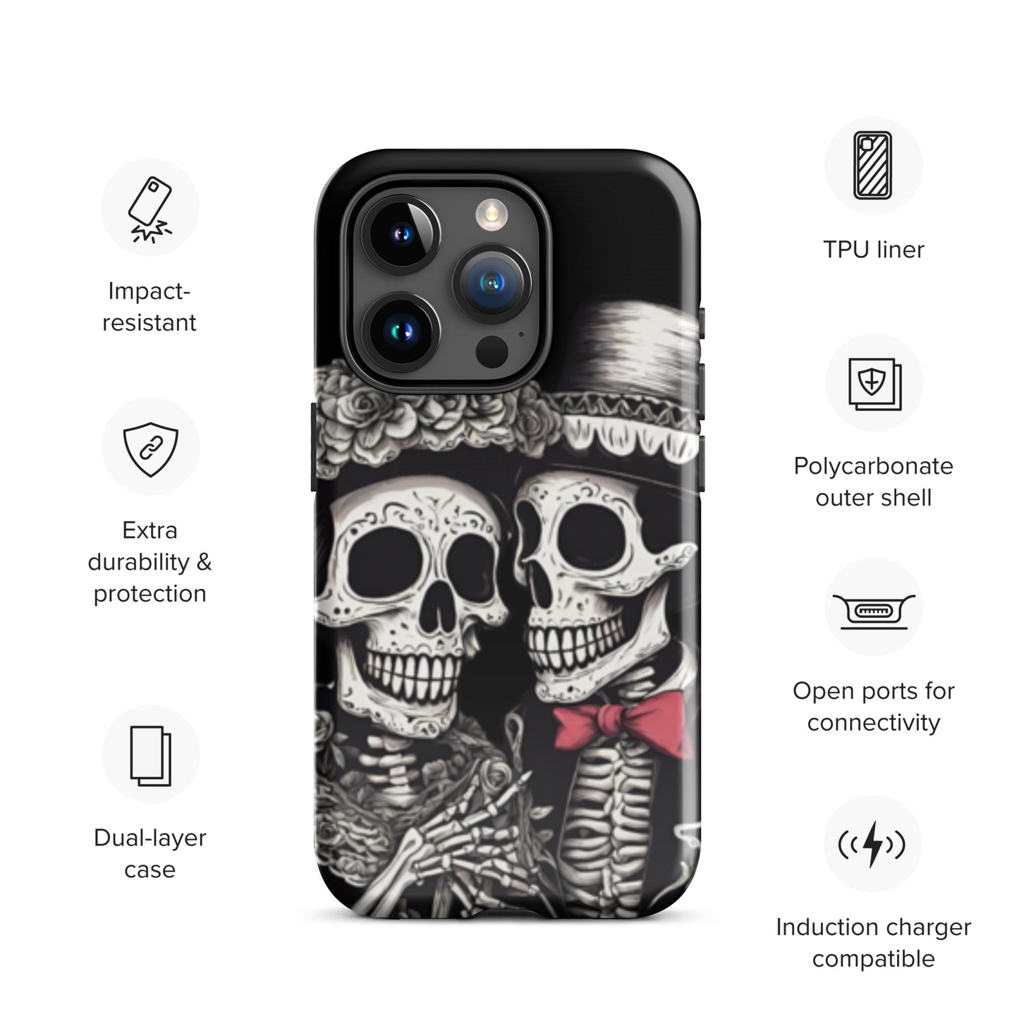 LOVE YOU TO DEATH TOUGH CASE FOR iPhone®