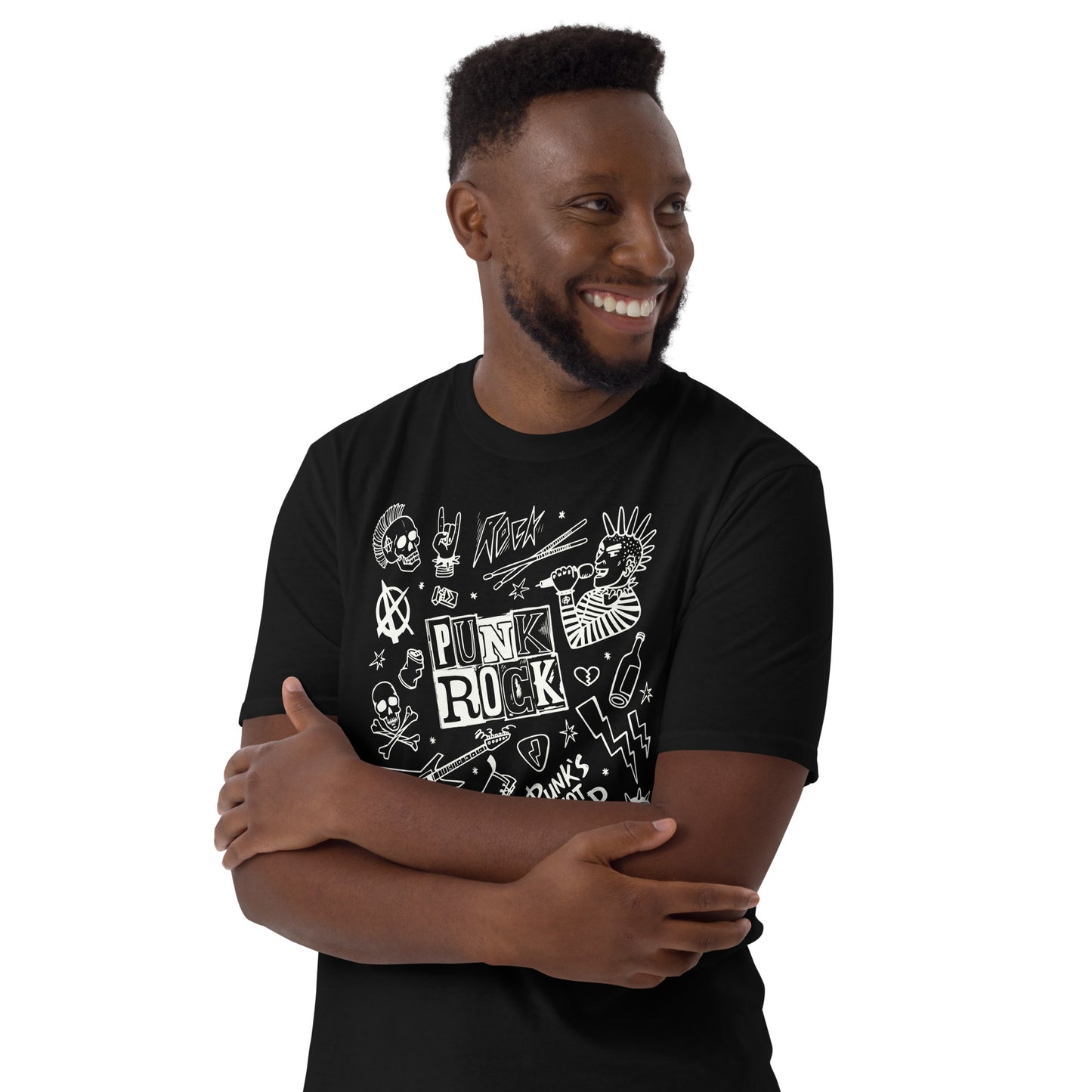PUNK'S NOT DEAD SHORT SLEEVE UNISEX TEE