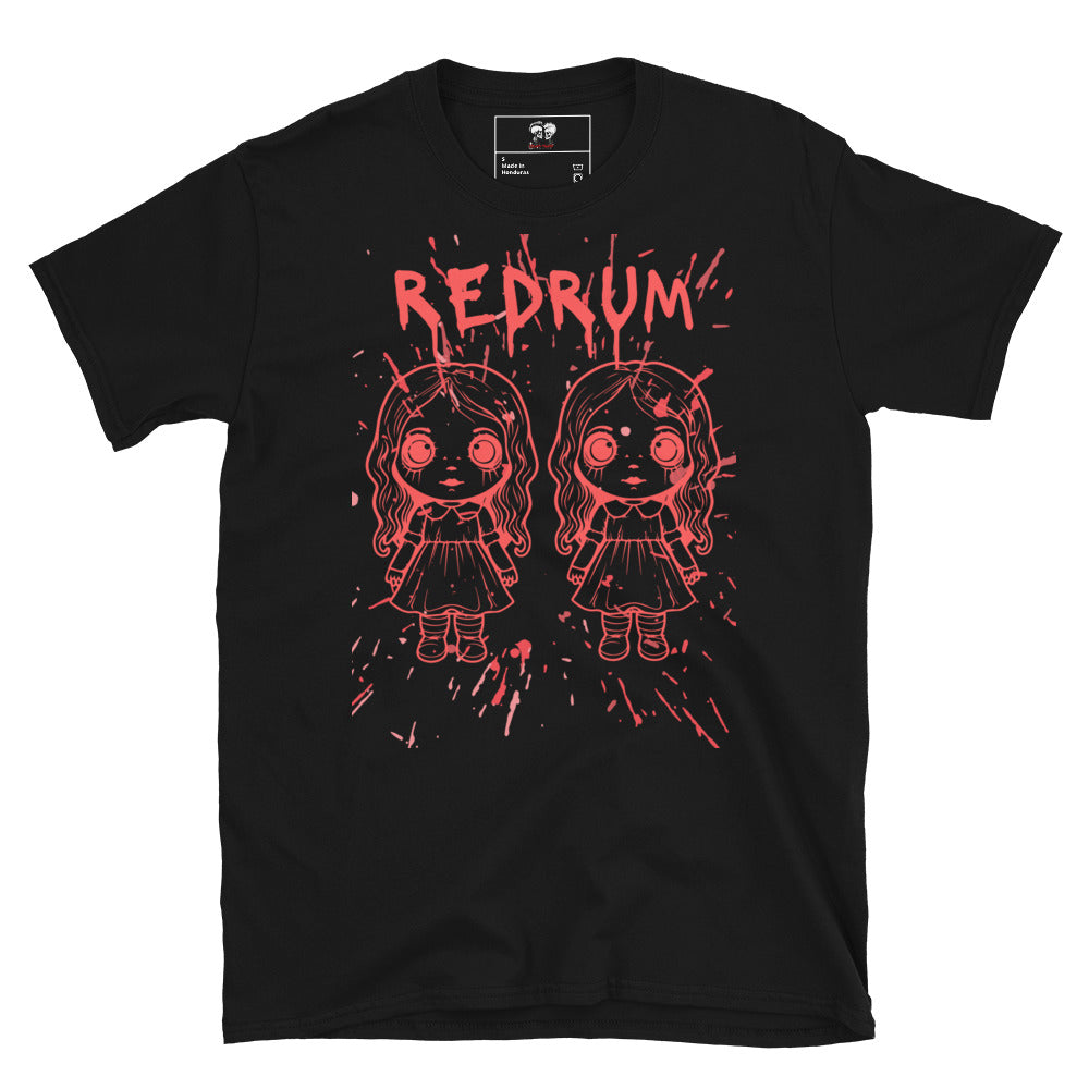 REDRUM SHORT SLEEVE UNISEX TEE