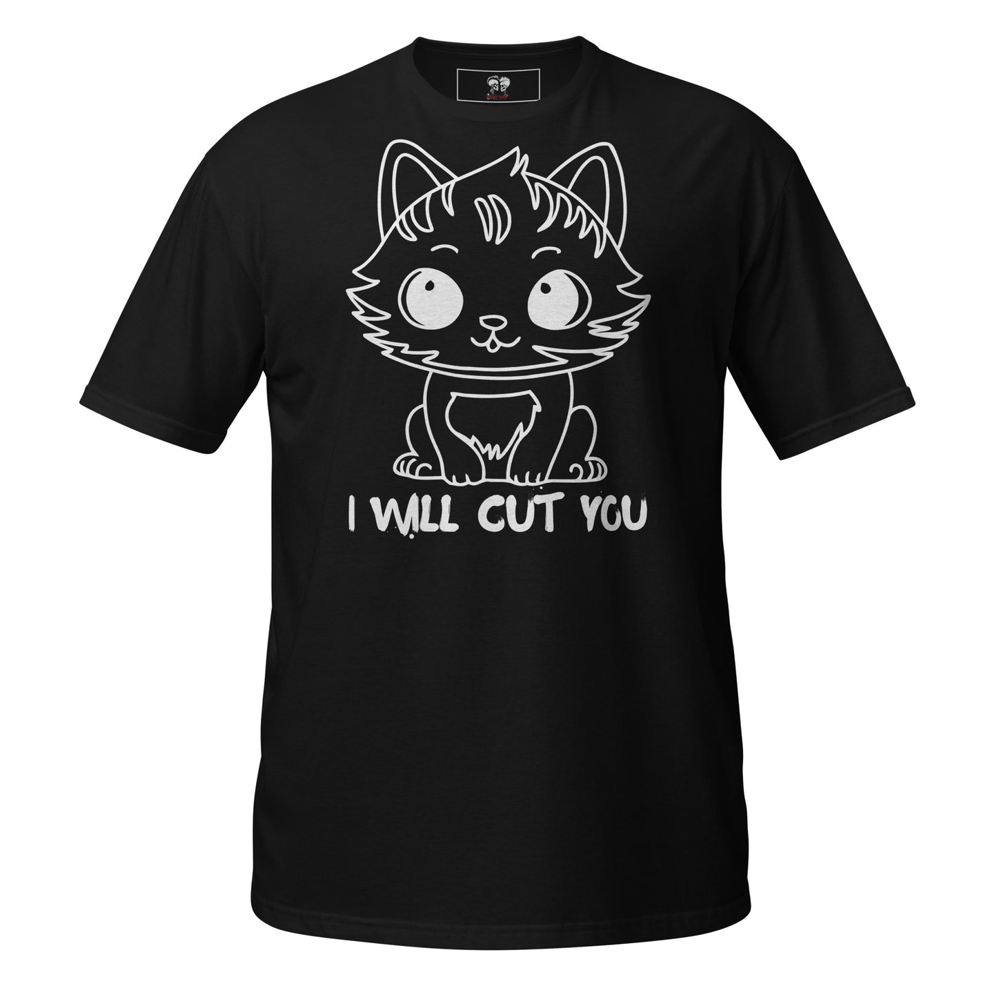 I WILL CUT YOU SHORT SLEEVE TEE