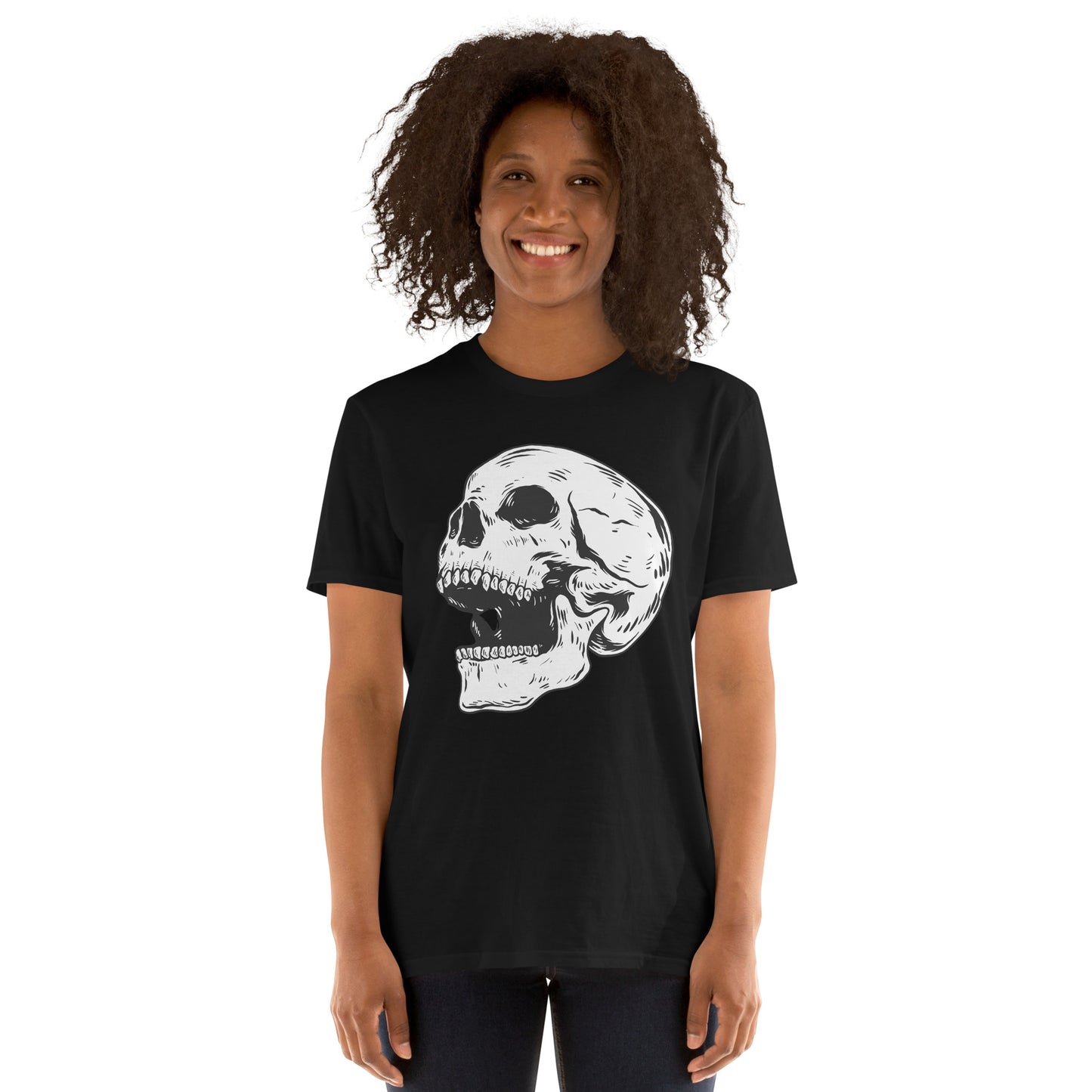 SCREAMING SKULL SHORT SLEEVE UNISEX TEE