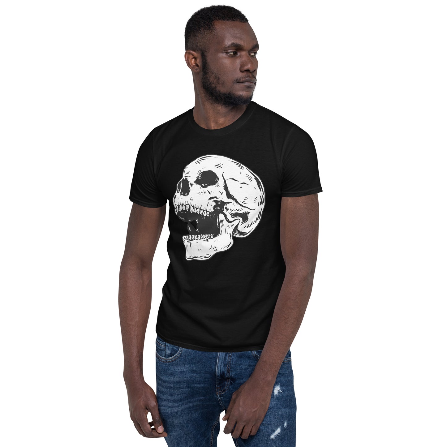 SCREAMING SKULL SHORT SLEEVE UNISEX TEE