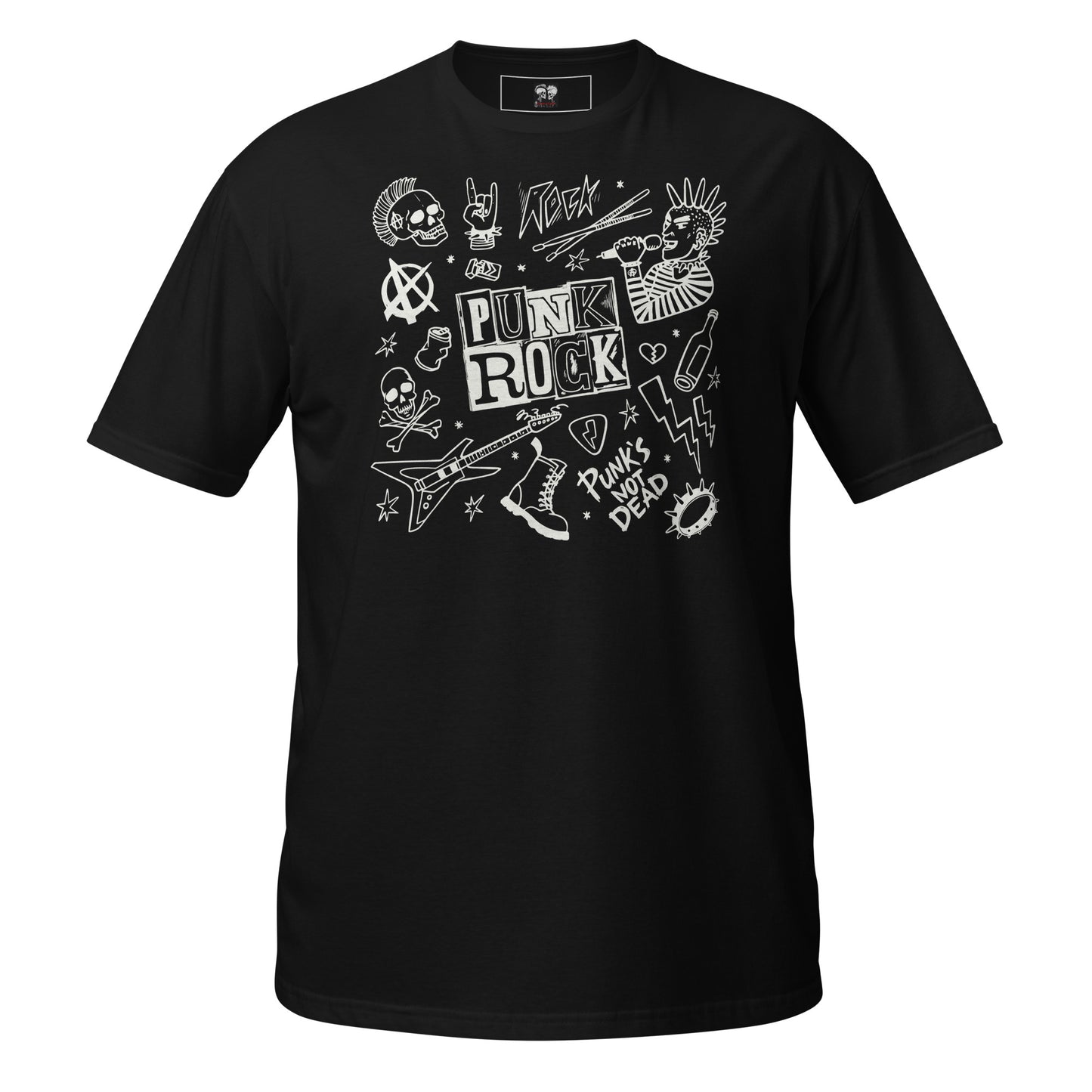 PUNK'S NOT DEAD SHORT SLEEVE UNISEX TEE