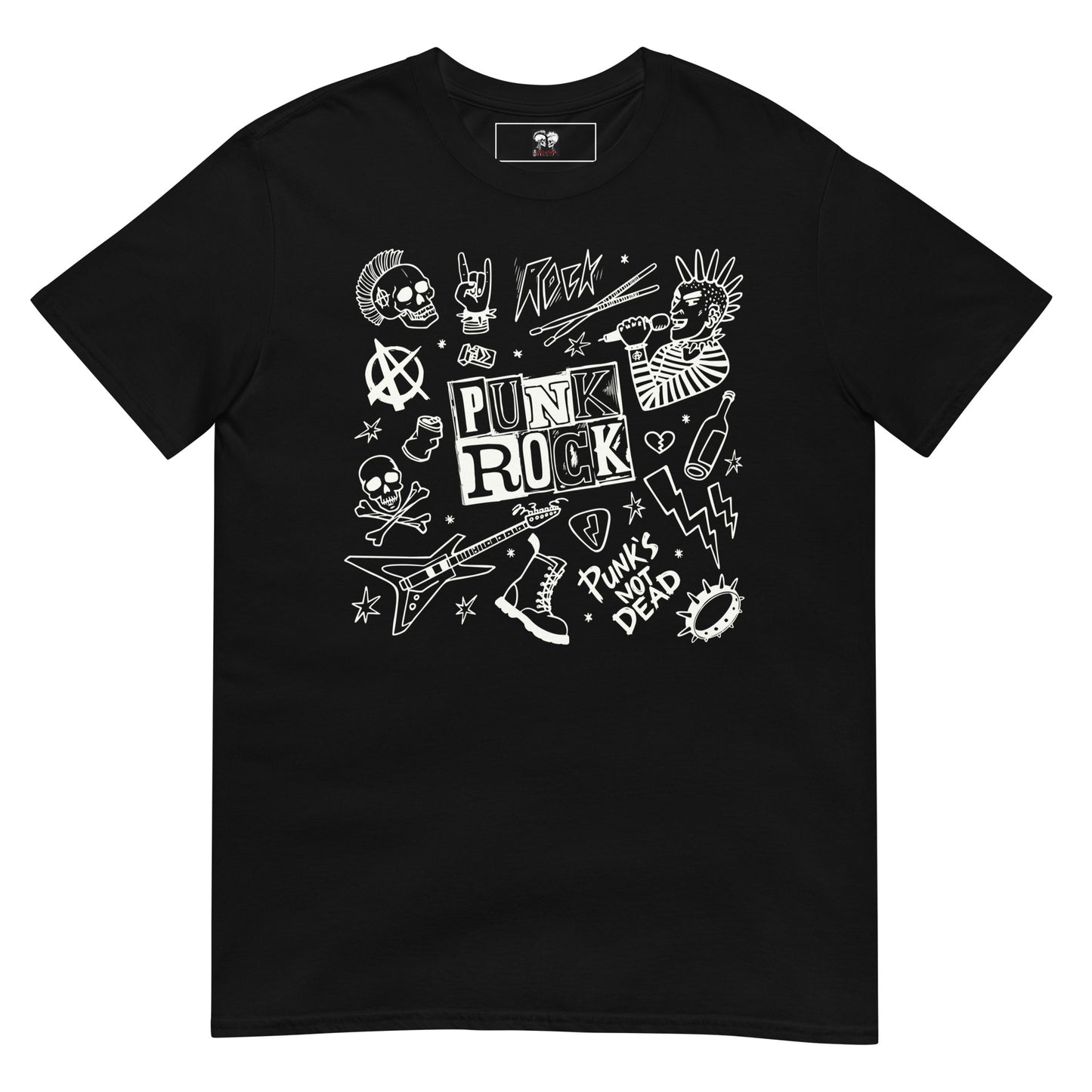 PUNK'S NOT DEAD SHORT SLEEVE UNISEX TEE
