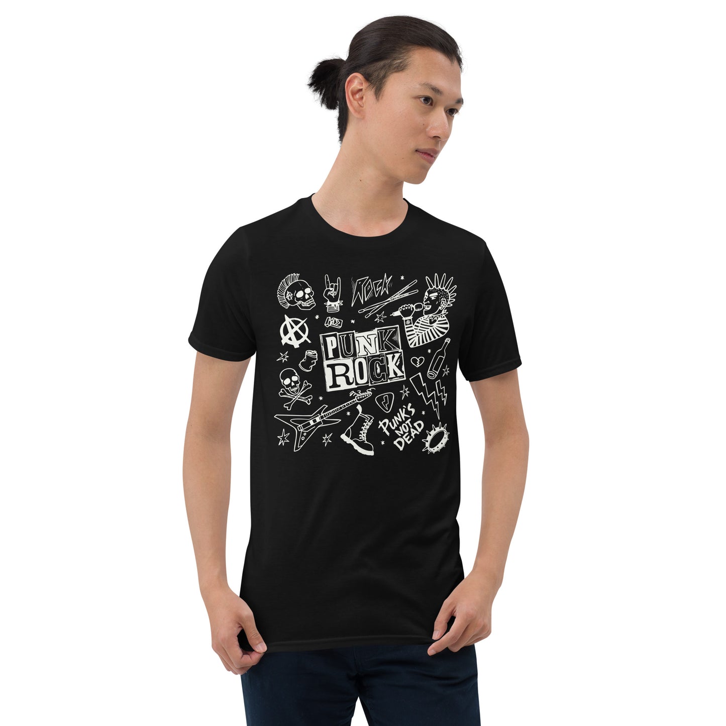 PUNK'S NOT DEAD SHORT SLEEVE UNISEX TEE