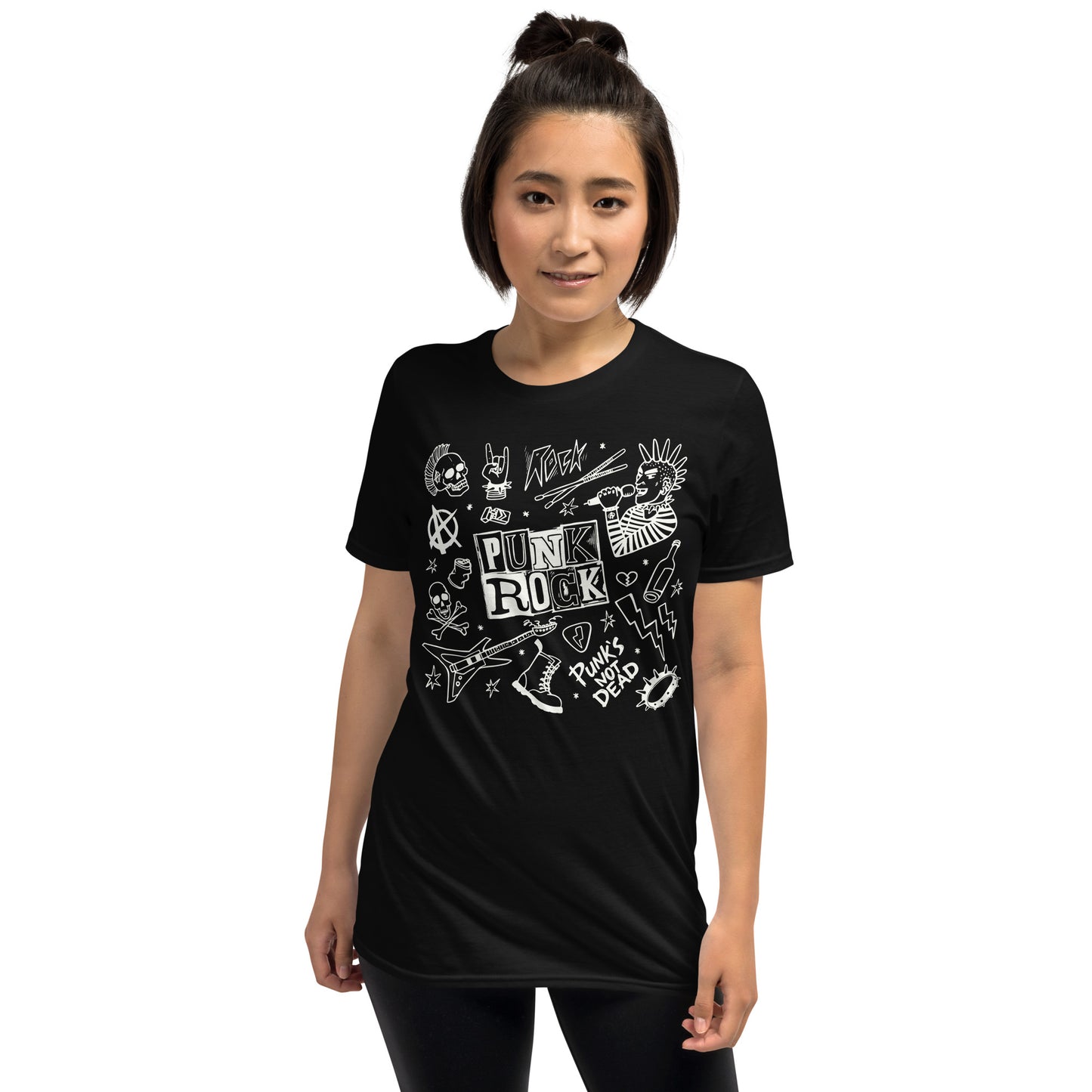 PUNK'S NOT DEAD SHORT SLEEVE UNISEX TEE