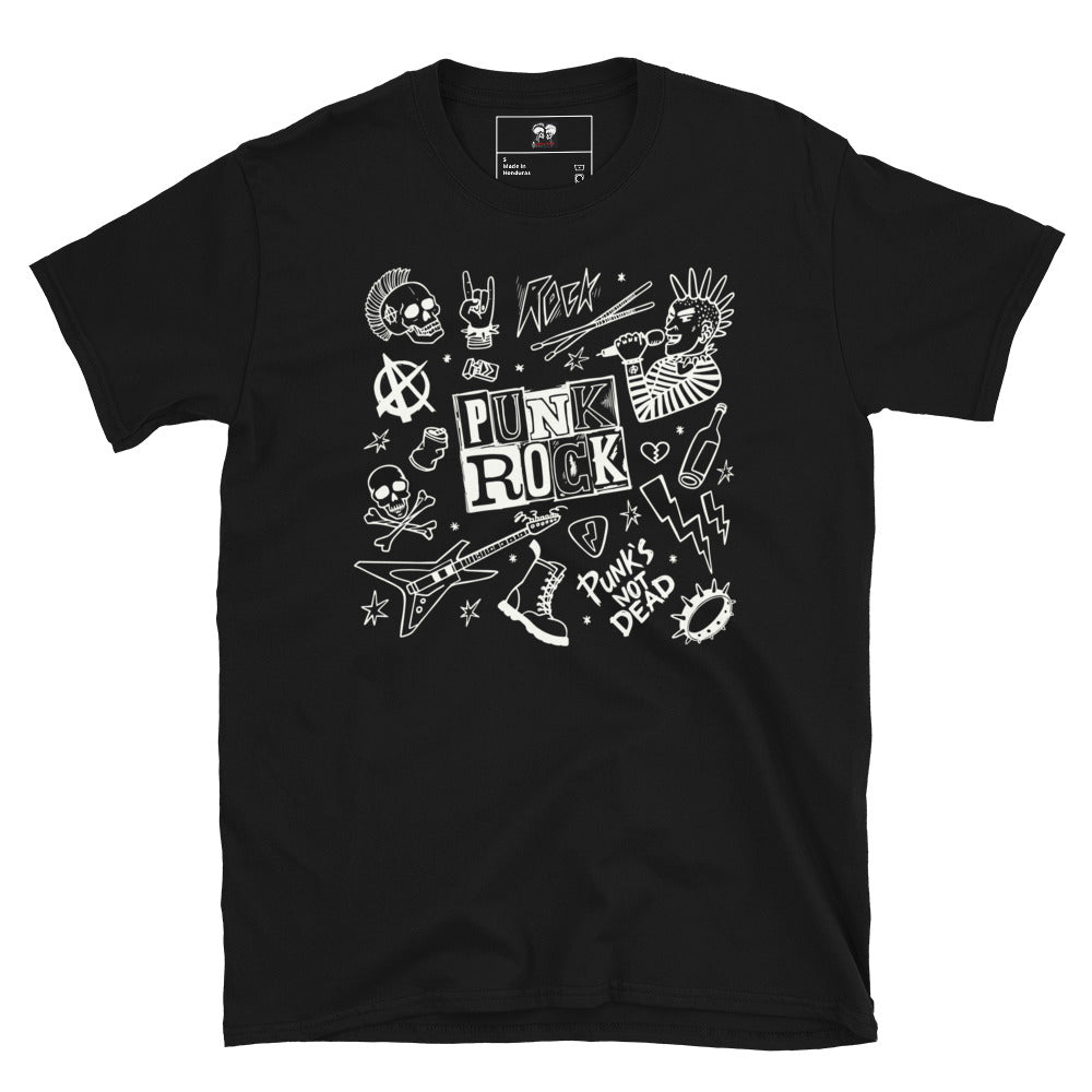 PUNK'S NOT DEAD SHORT SLEEVE UNISEX TEE
