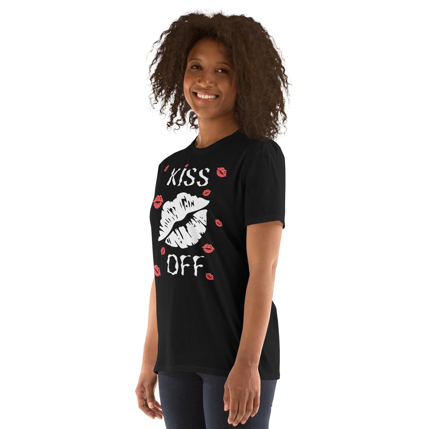 KISS OFF SHORT SLEEVE UNISEX TEE