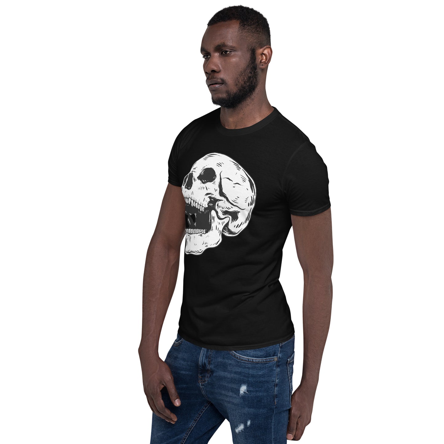 SCREAMING SKULL SHORT SLEEVE UNISEX TEE