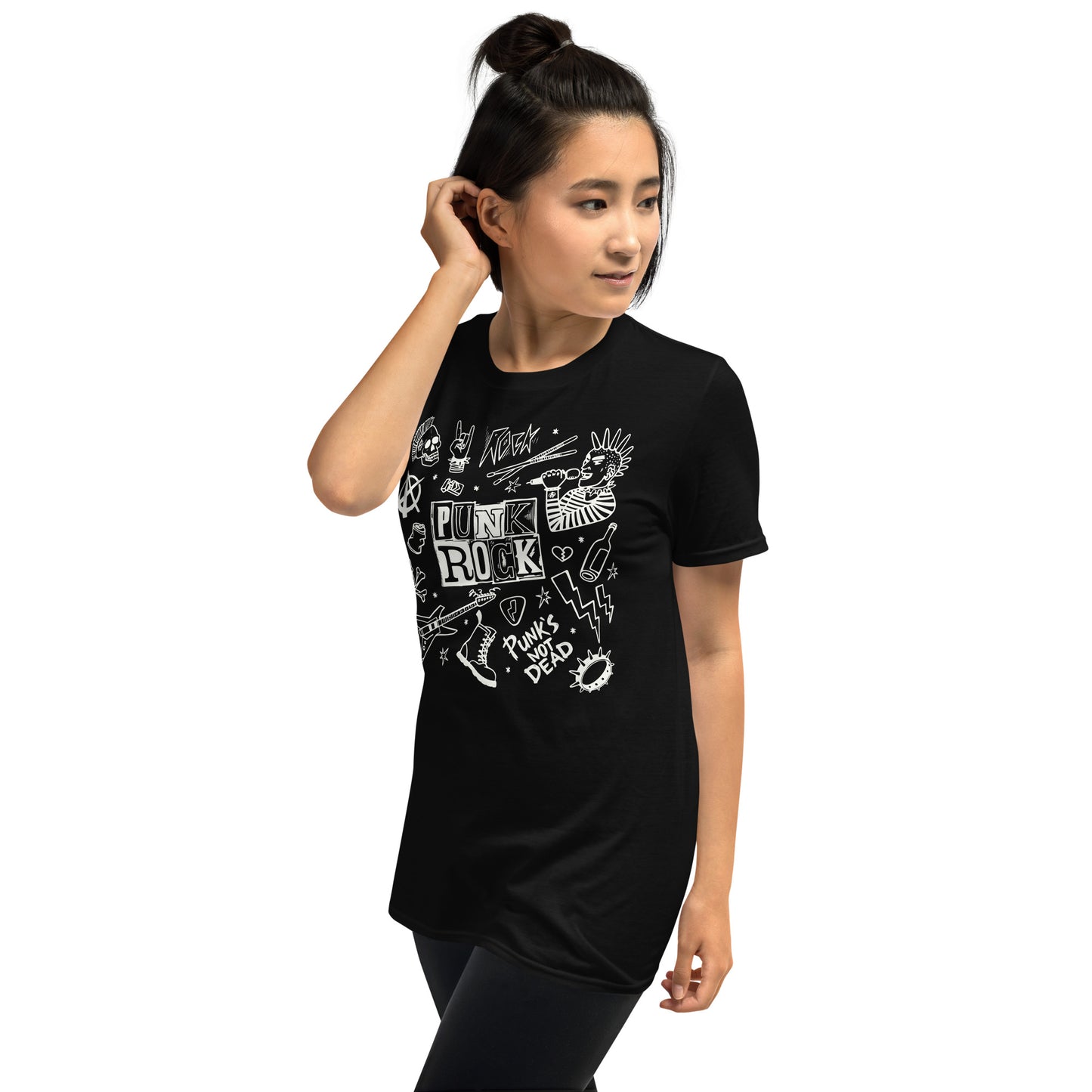 PUNK'S NOT DEAD SHORT SLEEVE UNISEX TEE