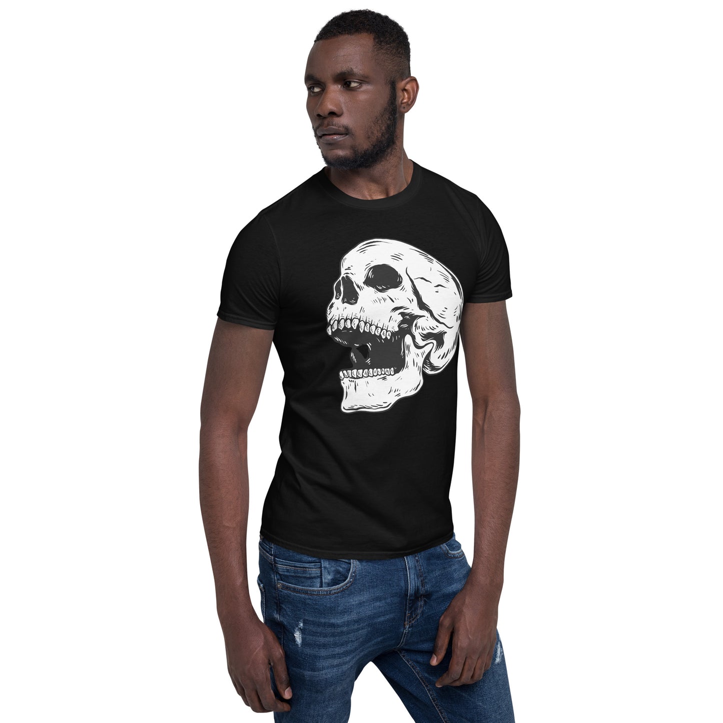 SCREAMING SKULL SHORT SLEEVE UNISEX TEE