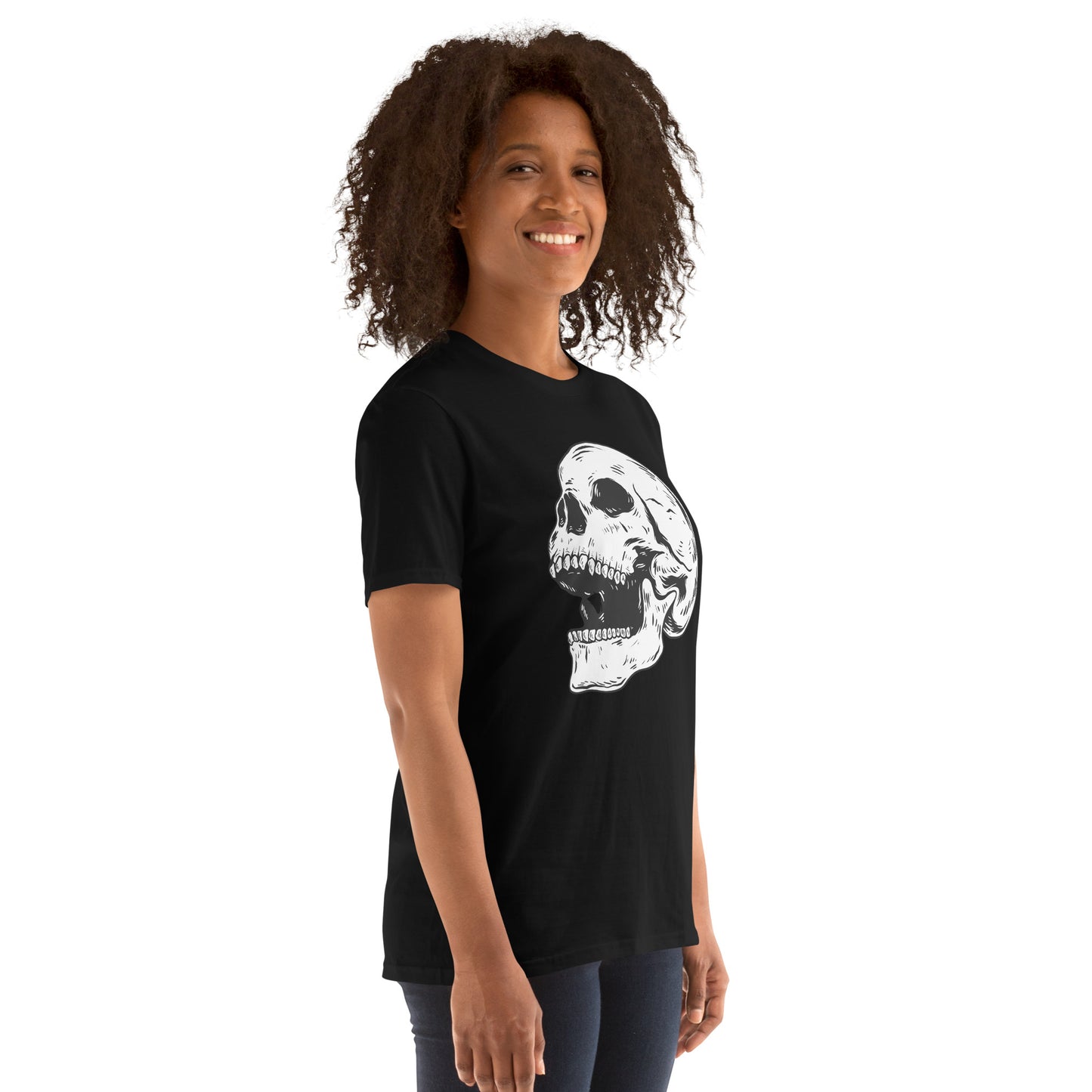 SCREAMING SKULL SHORT SLEEVE UNISEX TEE