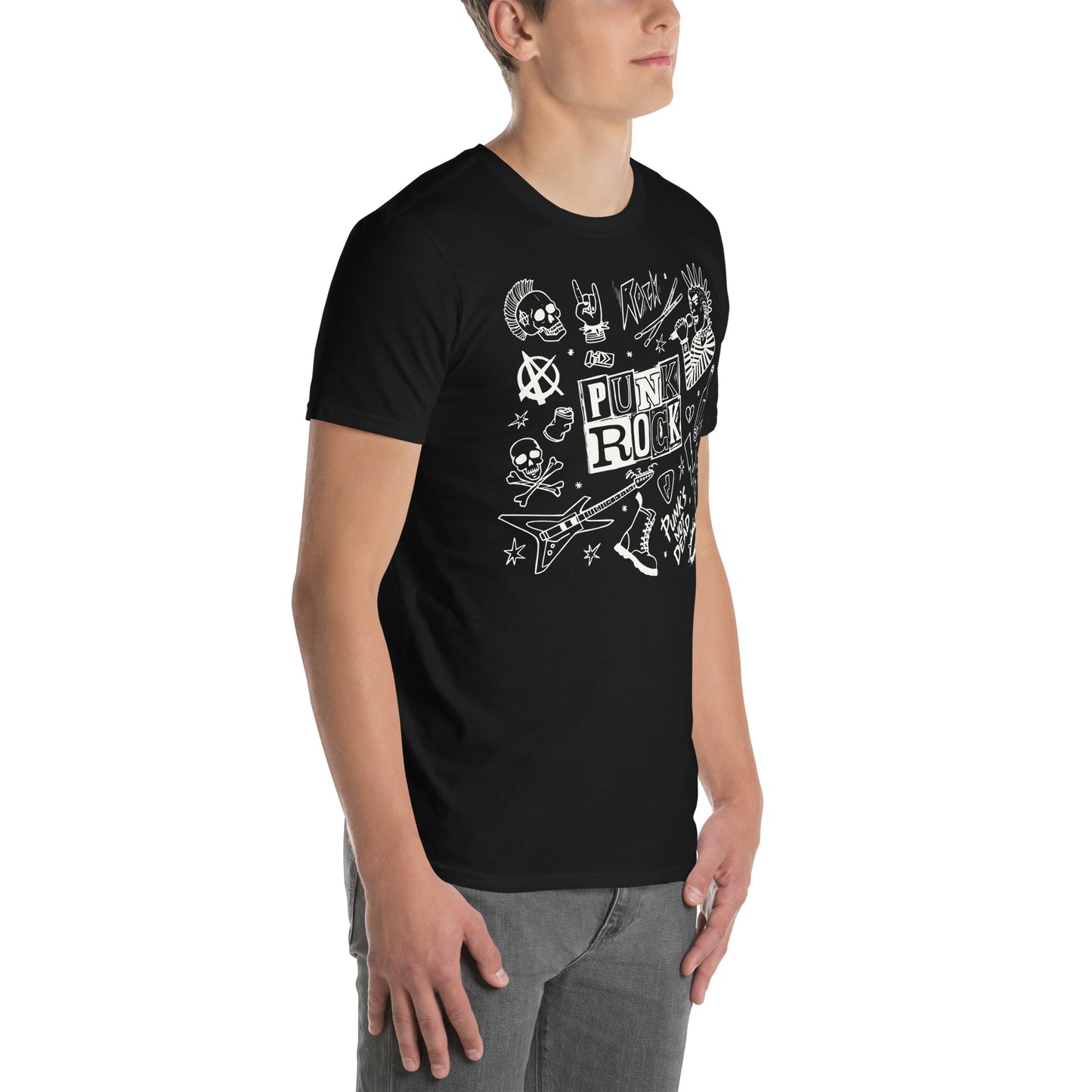 PUNK'S NOT DEAD SHORT SLEEVE UNISEX TEE
