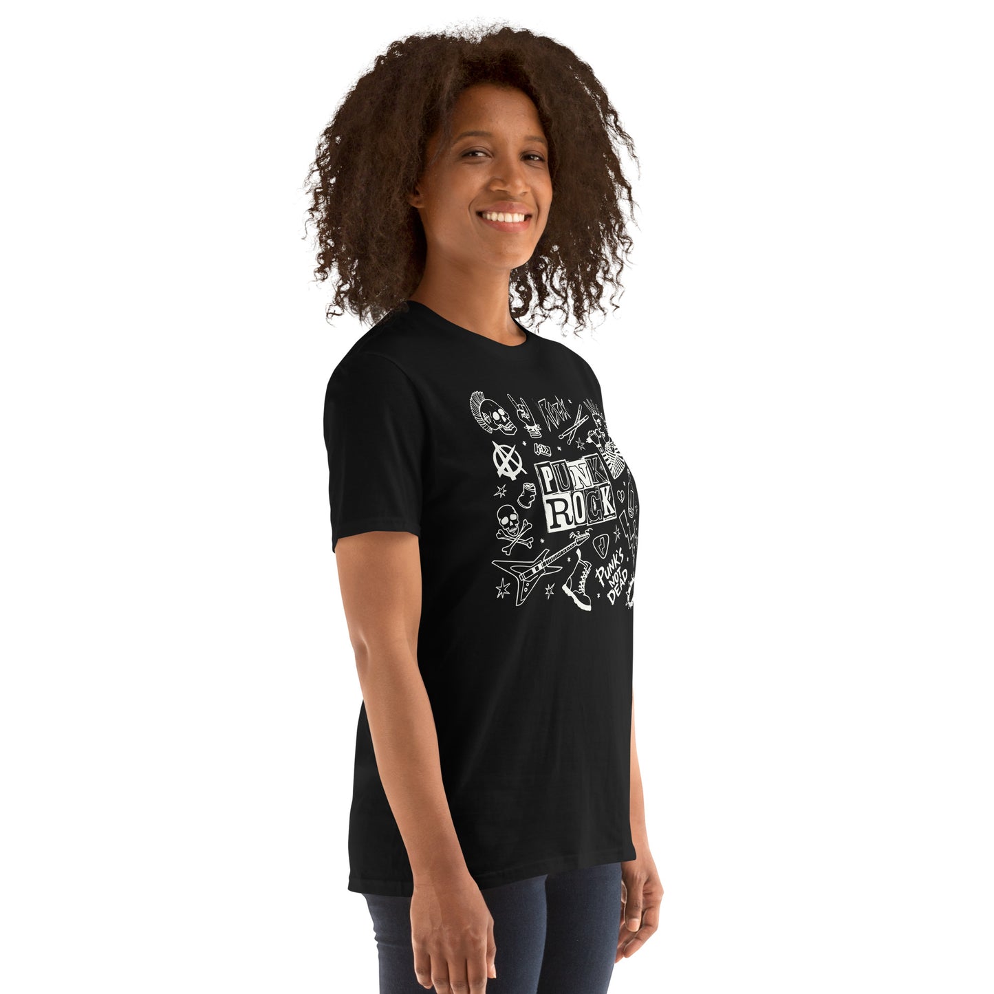 PUNK'S NOT DEAD SHORT SLEEVE UNISEX TEE