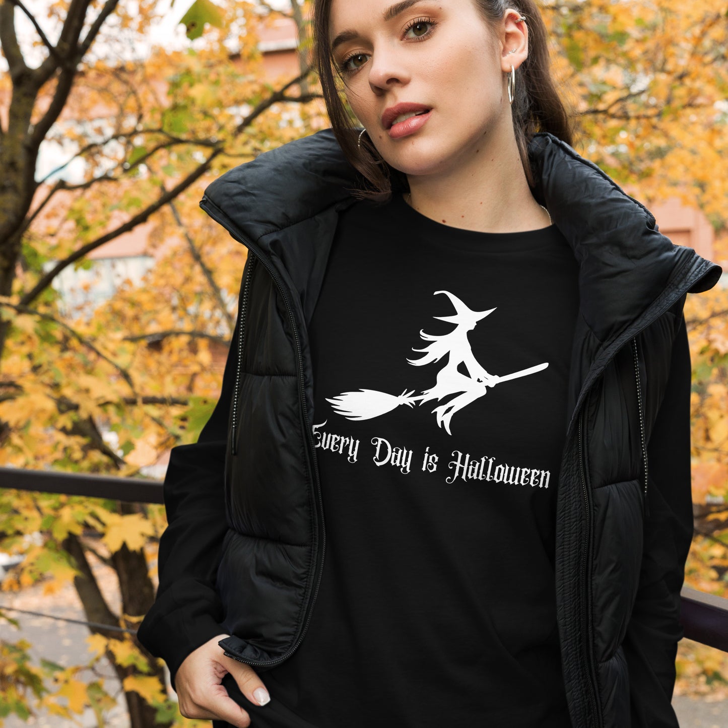 EVERY DAY IS HALLOWEEN UNISEX LONG SLEEVE TEE