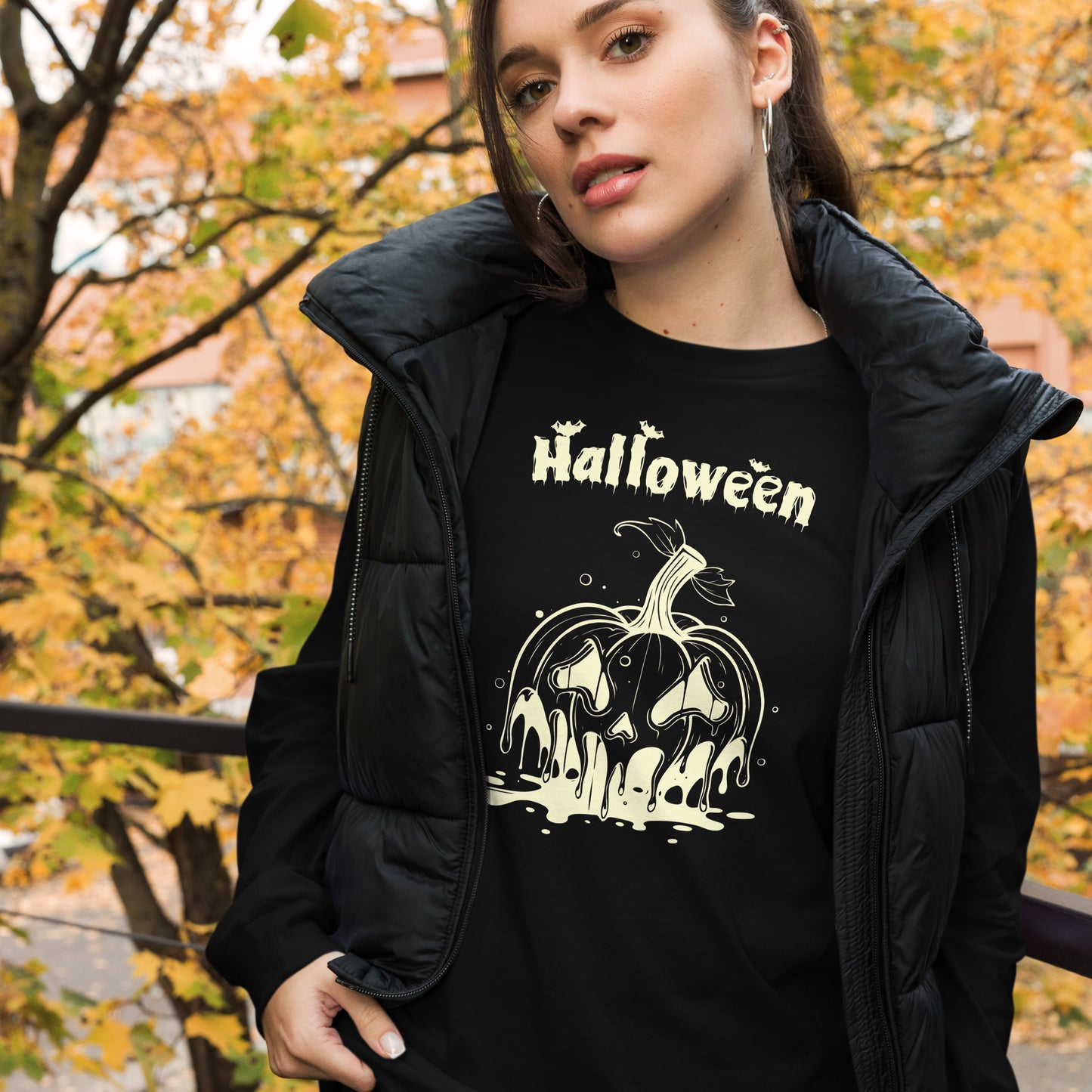 HALLOWEEN UNISEX LONG SLEEVE TEE