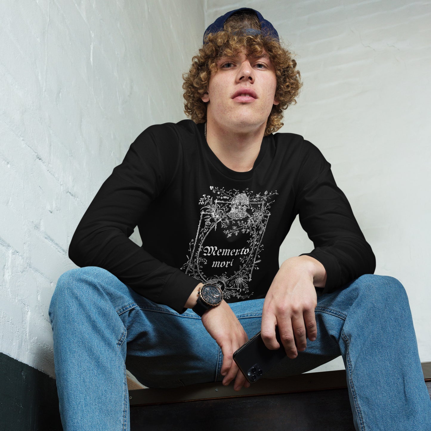 MEMENTO MORI UNISEX LONG SLEEVE TEE