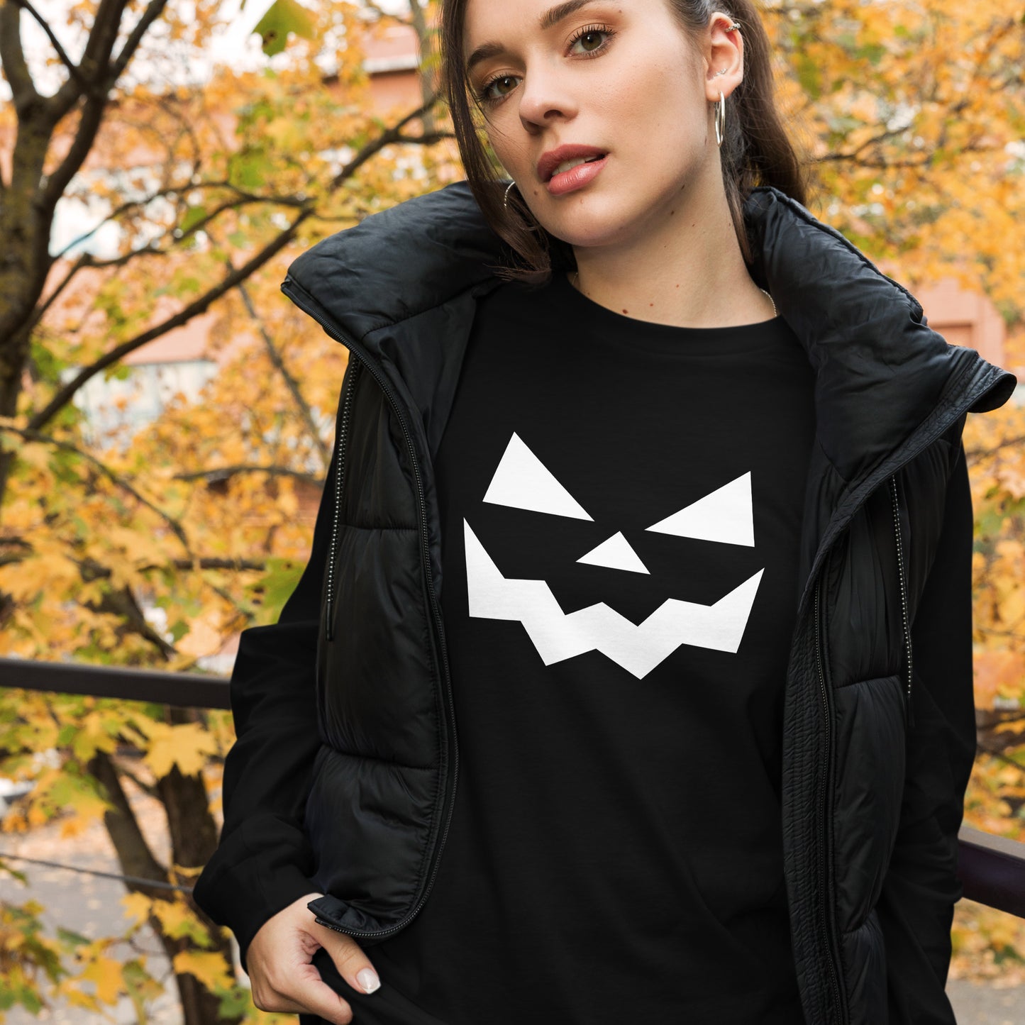 JACK-O-LANTERN UNISEX LONG SLEEVE TEE