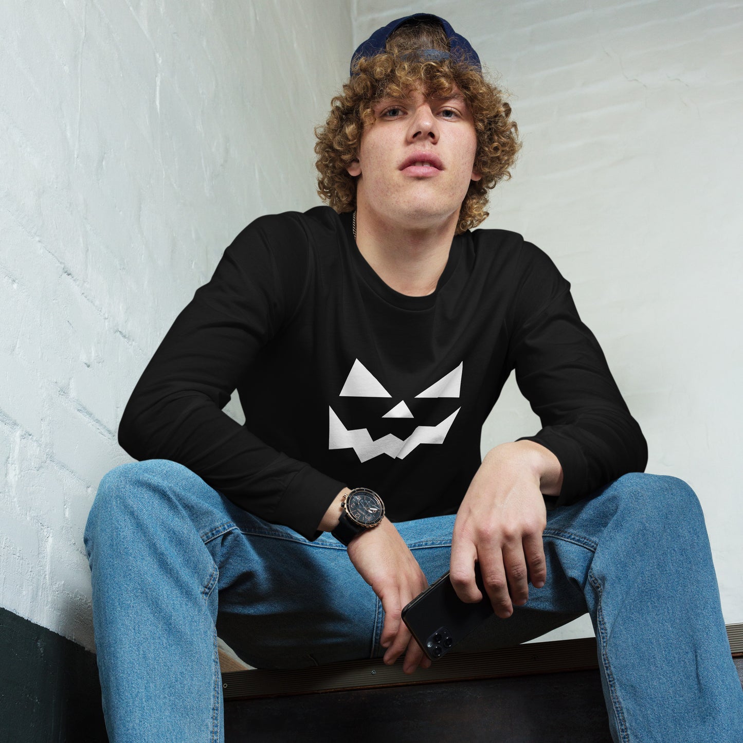 JACK-O-LANTERN UNISEX LONG SLEEVE TEE