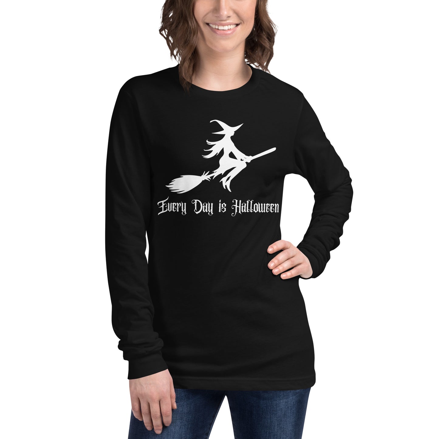 EVERY DAY IS HALLOWEEN UNISEX LONG SLEEVE TEE