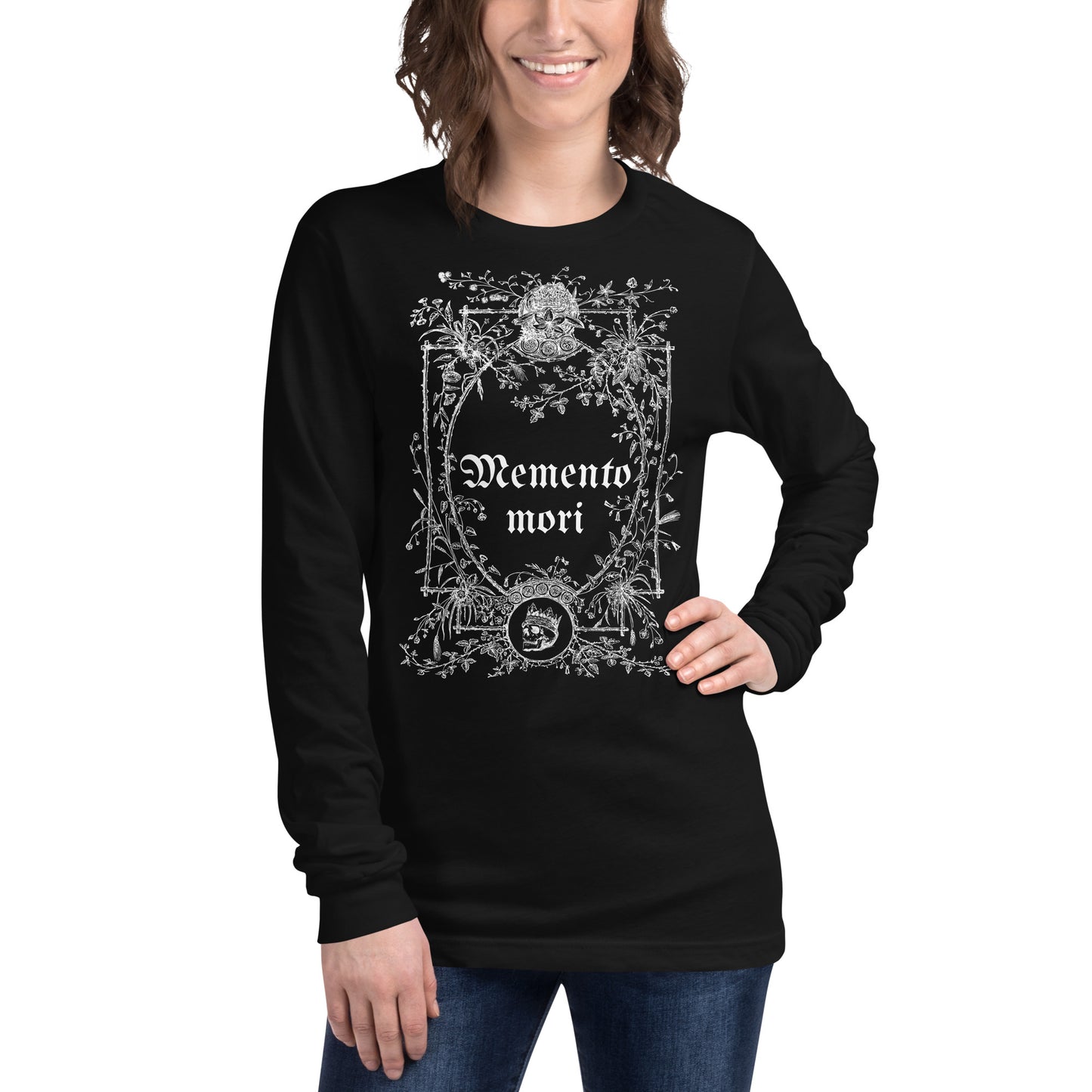 MEMENTO MORI UNISEX LONG SLEEVE TEE
