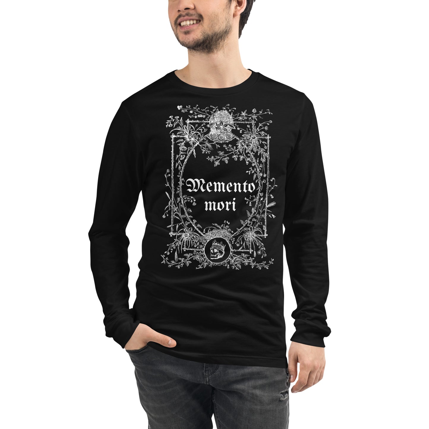 MEMENTO MORI UNISEX LONG SLEEVE TEE