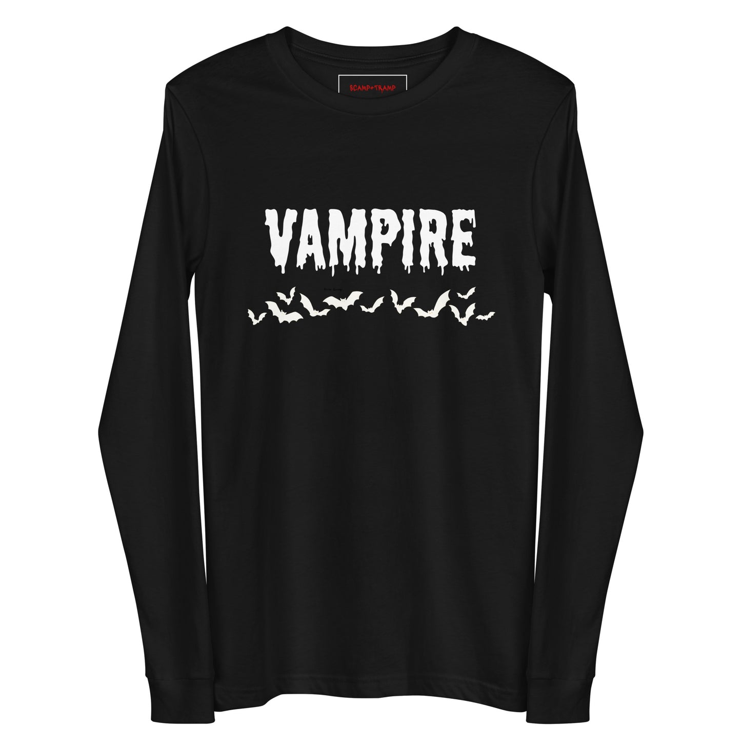 VAMPIRE (WHITE) UNISEX LONG SLEEVE TEE