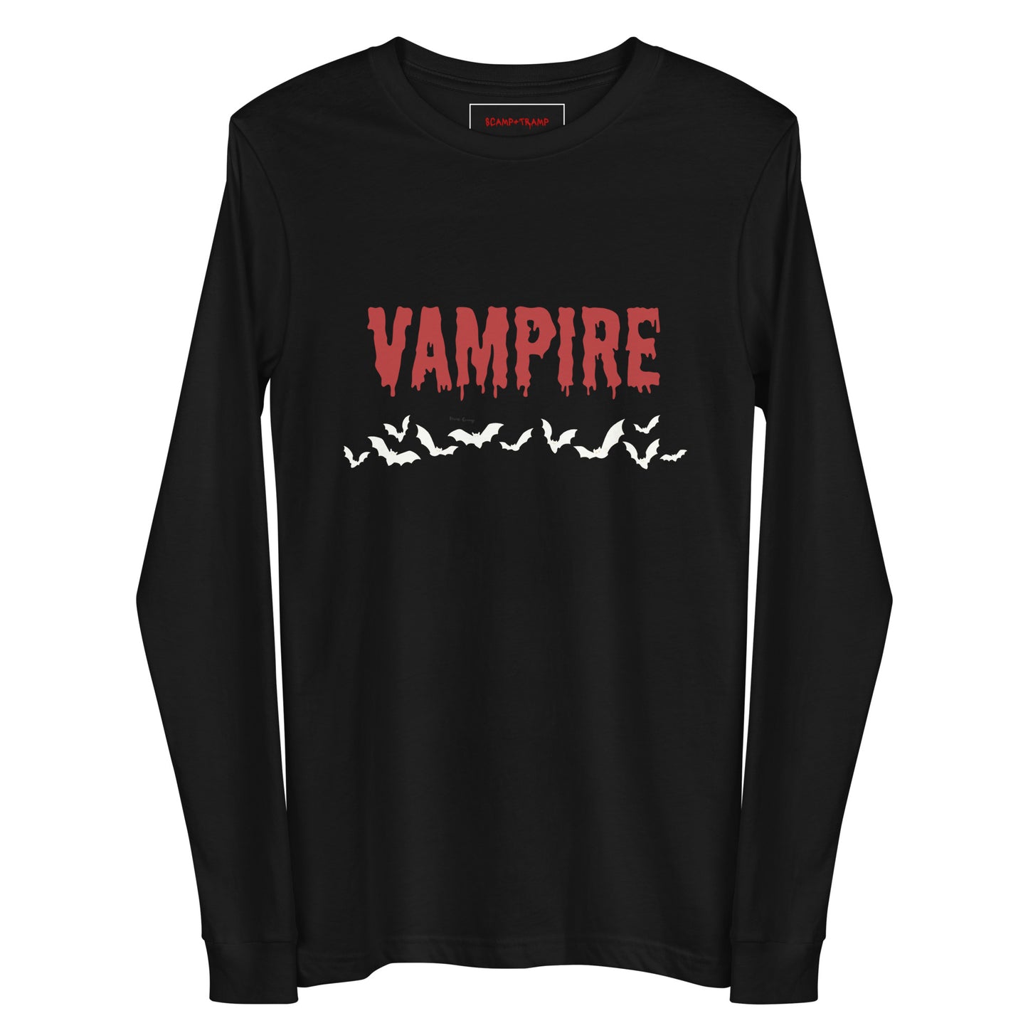 VAMPIRE (RED) UNISEX LONG SLEEVE TEE