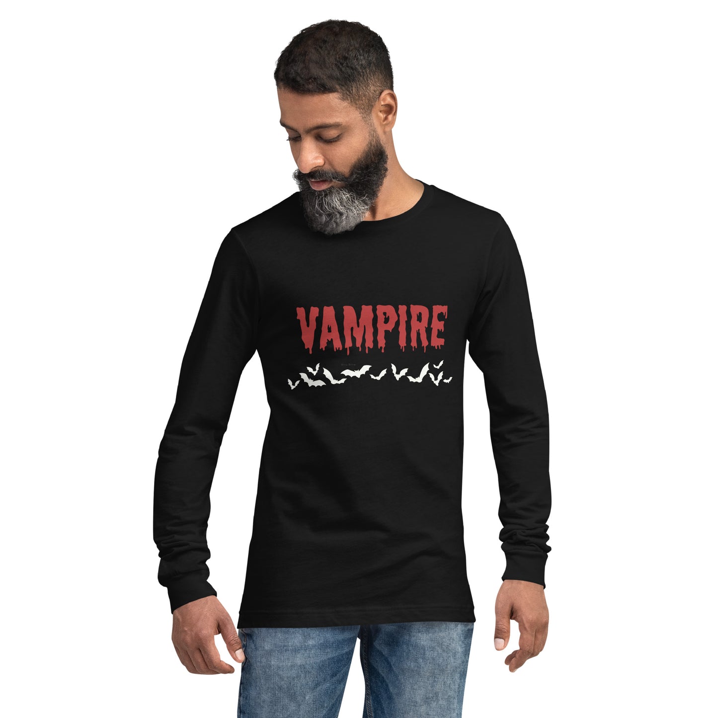 VAMPIRE (RED) UNISEX LONG SLEEVE TEE