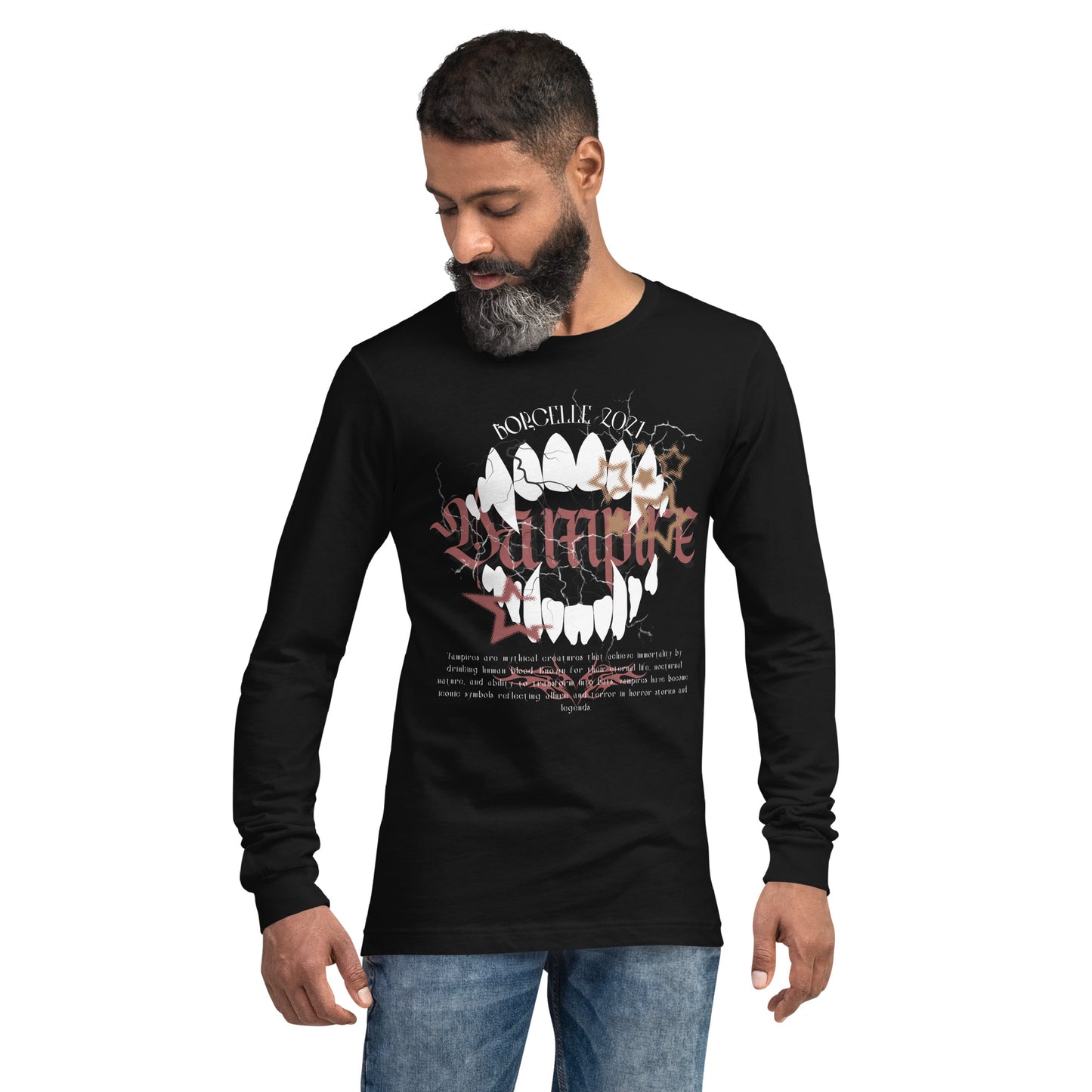 VAMPIRE BOCELLE UNISEX LONG SLEEVE TEE