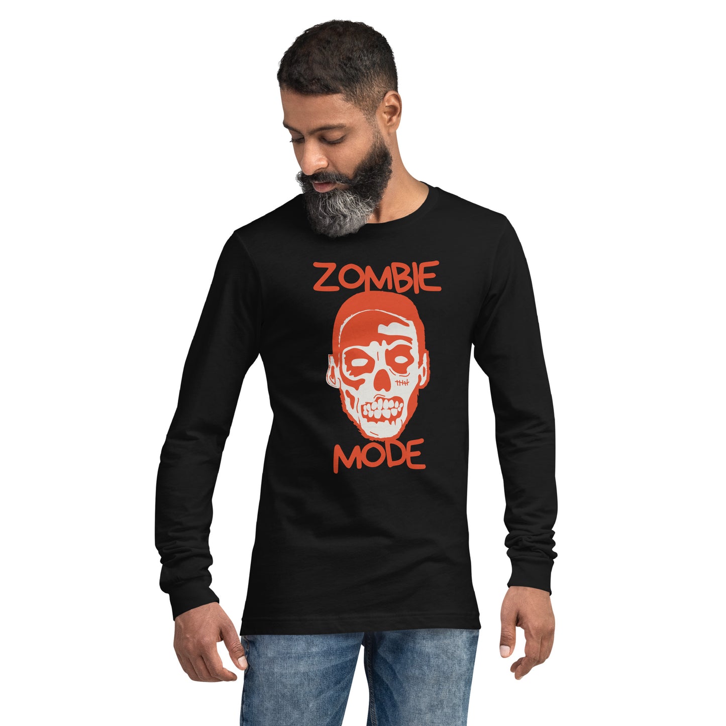 ZOMBIE MODE UNISEX LONG SLEEVE TEE