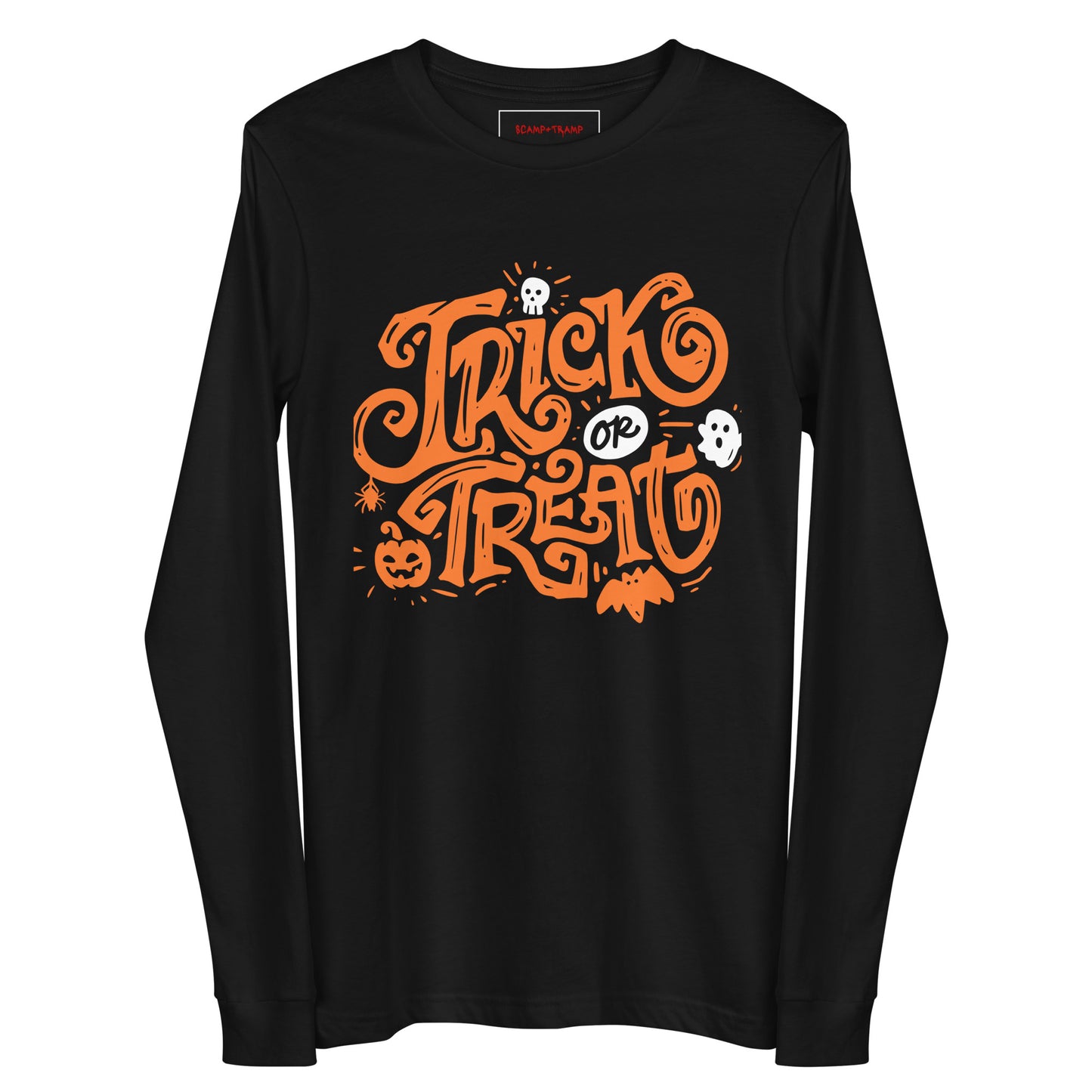 TRICK-OR-TREAT UNISEX LONG SLEEVE TEE