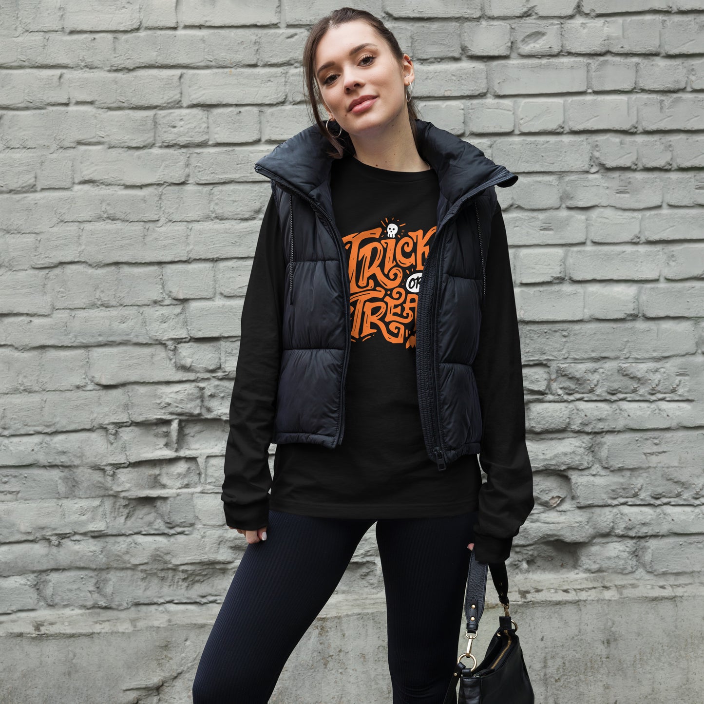 TRICK-OR-TREAT UNISEX LONG SLEEVE TEE