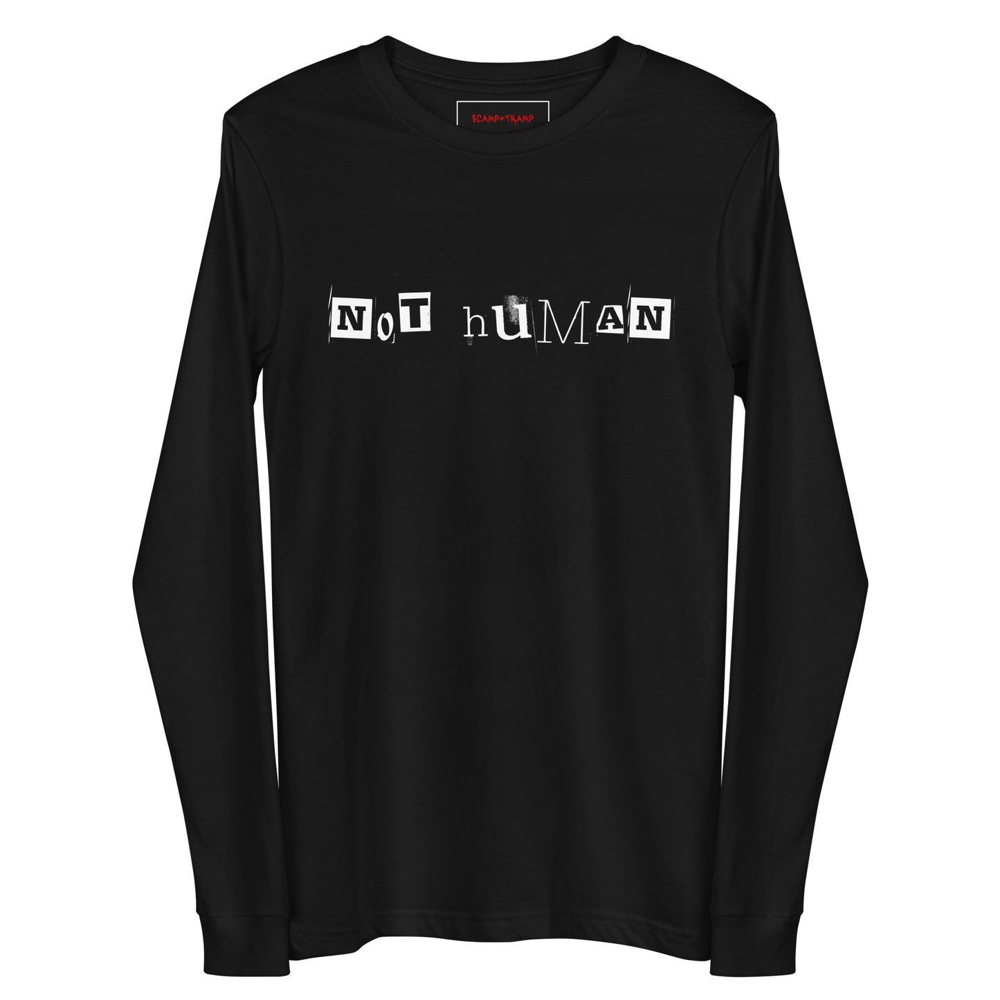 NOT HUMAN UNISEX LONG SLEEVE TEE