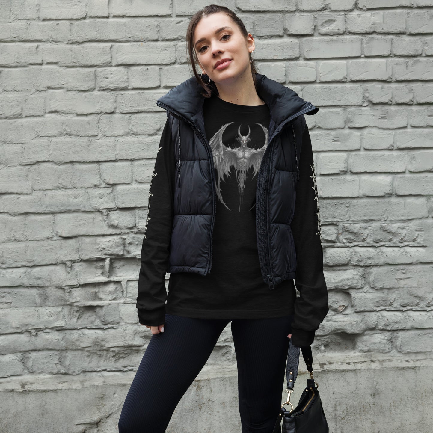 WINGED DEMON UNISEX LONG SLEEVE TEE