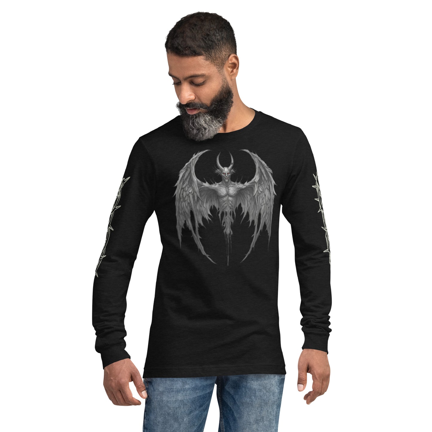 WINGED DEMON UNISEX LONG SLEEVE TEE